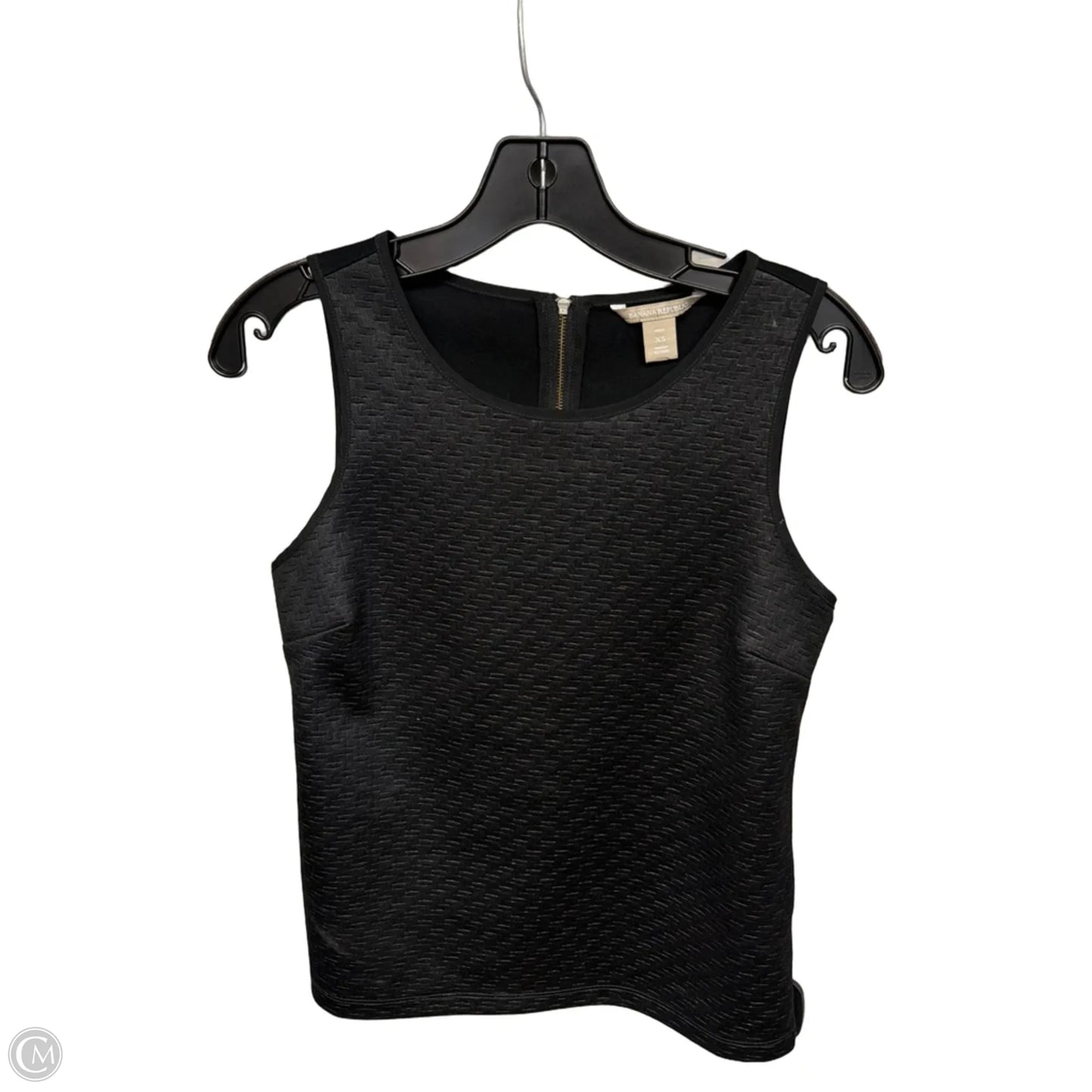 Top Sleeveless By Banana Republic In Black, Size: Xs
