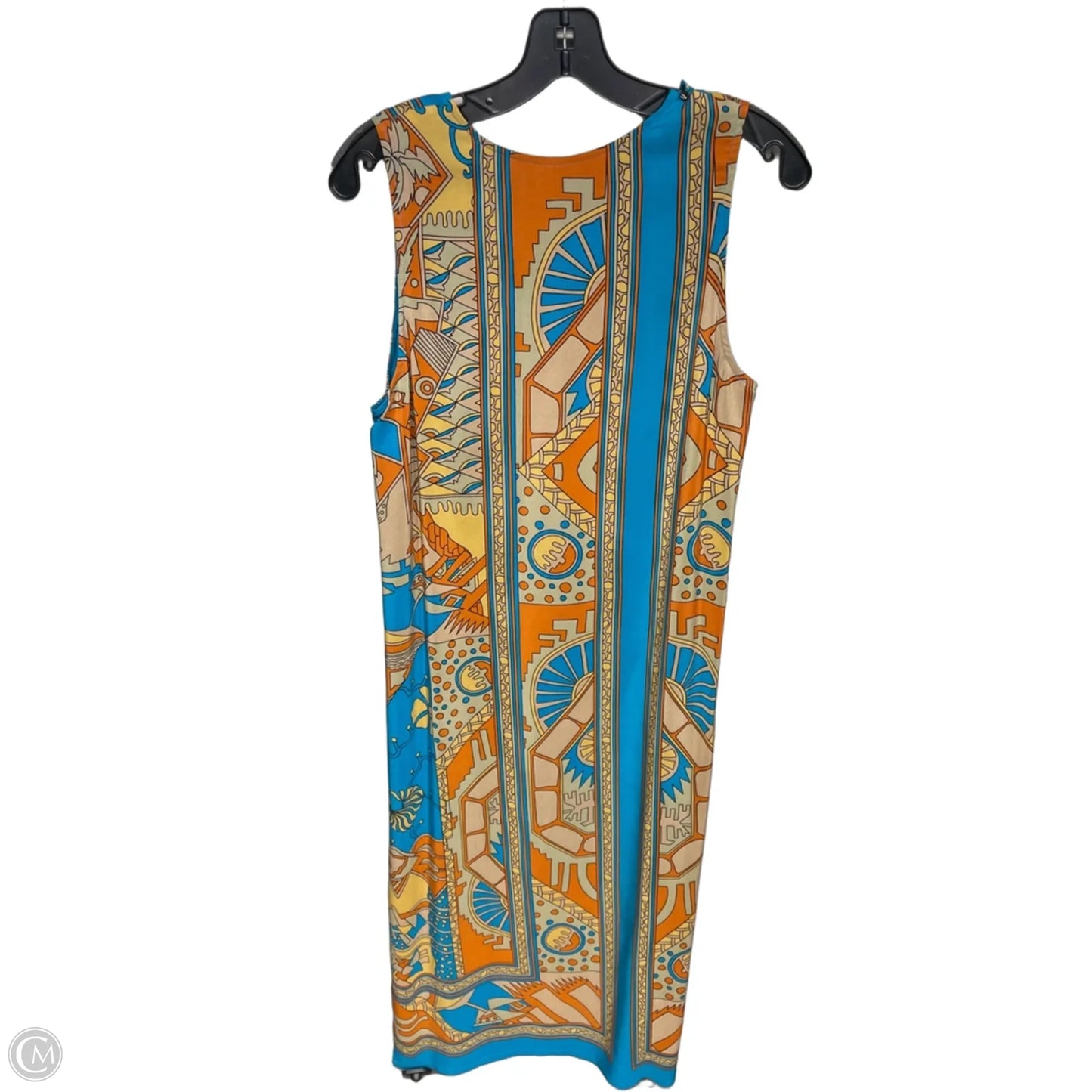 Dress Casual Maxi By Akemi And Kin In Blue & Orange, Size: 8