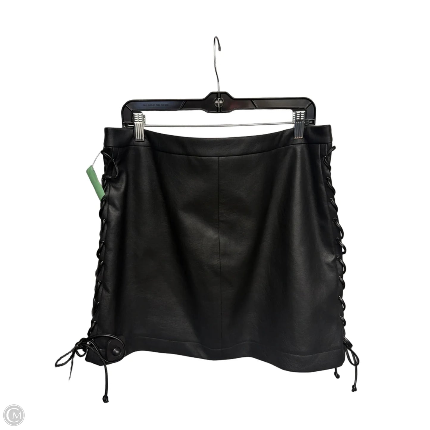 Skirt Midi By Bcbg In Black, Size: Xl