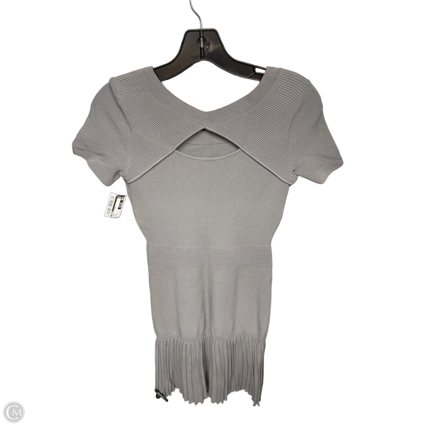 Dress Designer By Sandro In Grey, Size: S