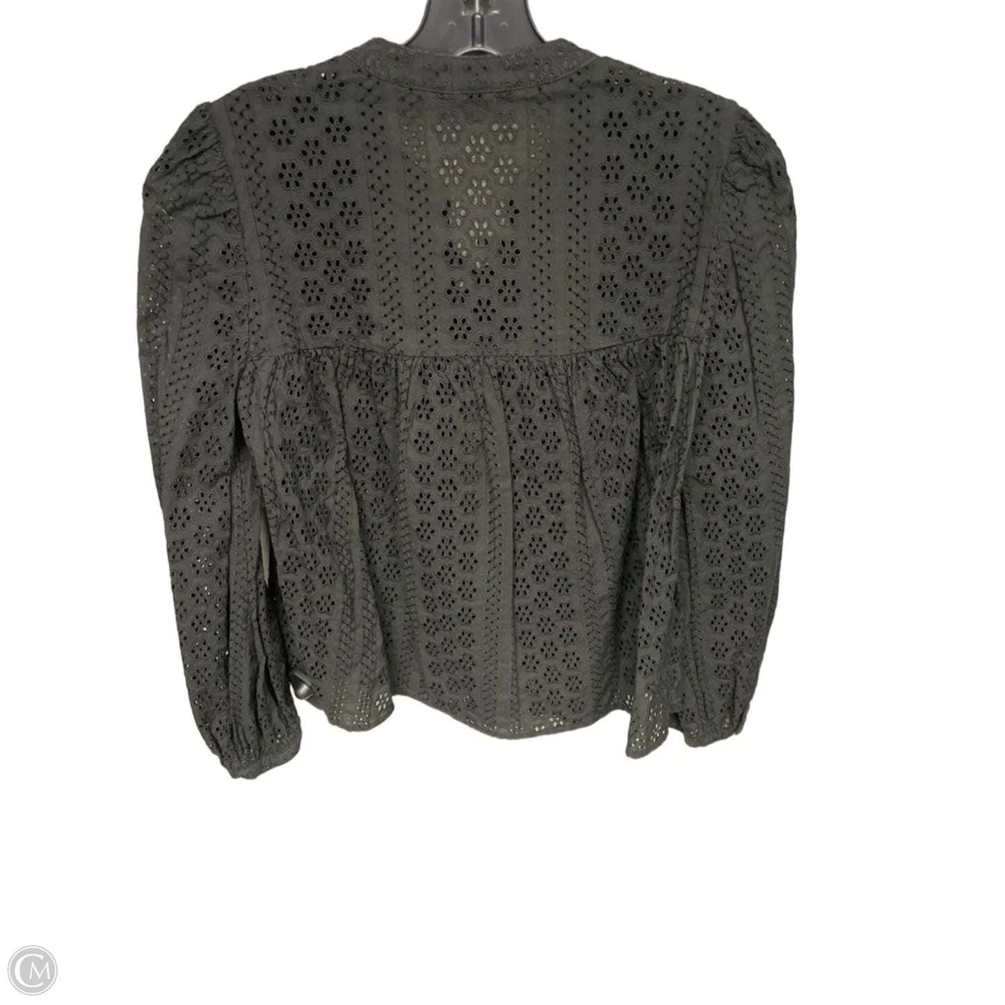 Top Long Sleeve By Madewell In Black, Size: S