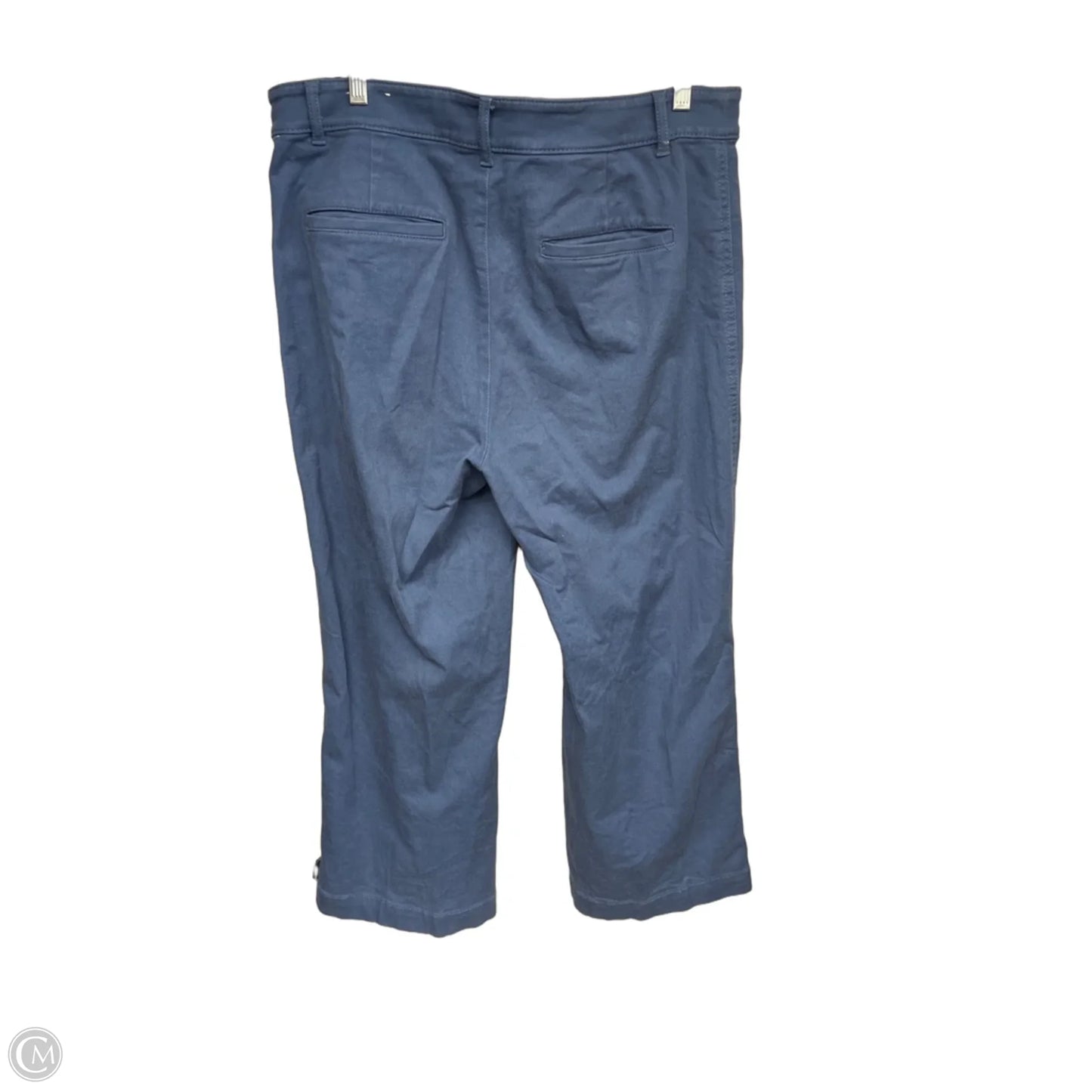 Pants Wide Leg By Loft In Blue, Size: 12