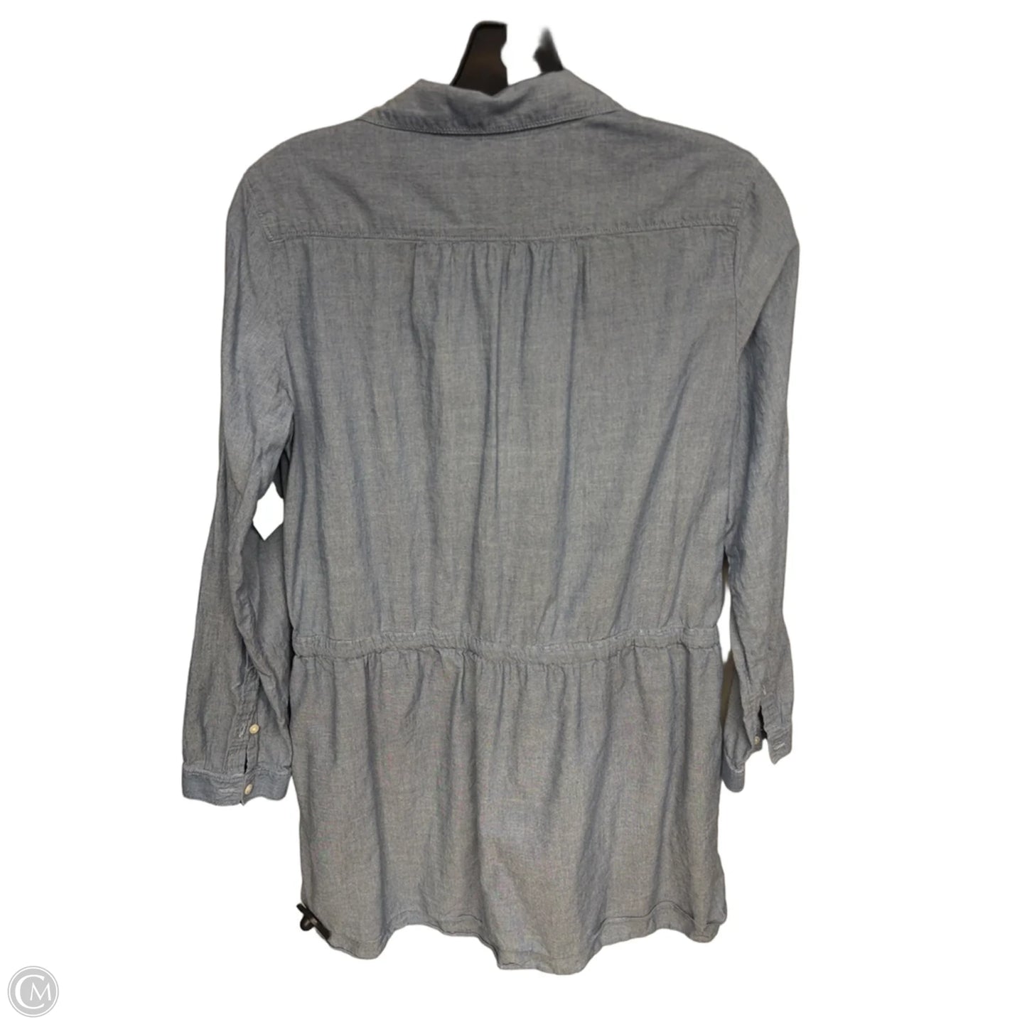 Dress Casual Midi By Gap In Blue, Size: S