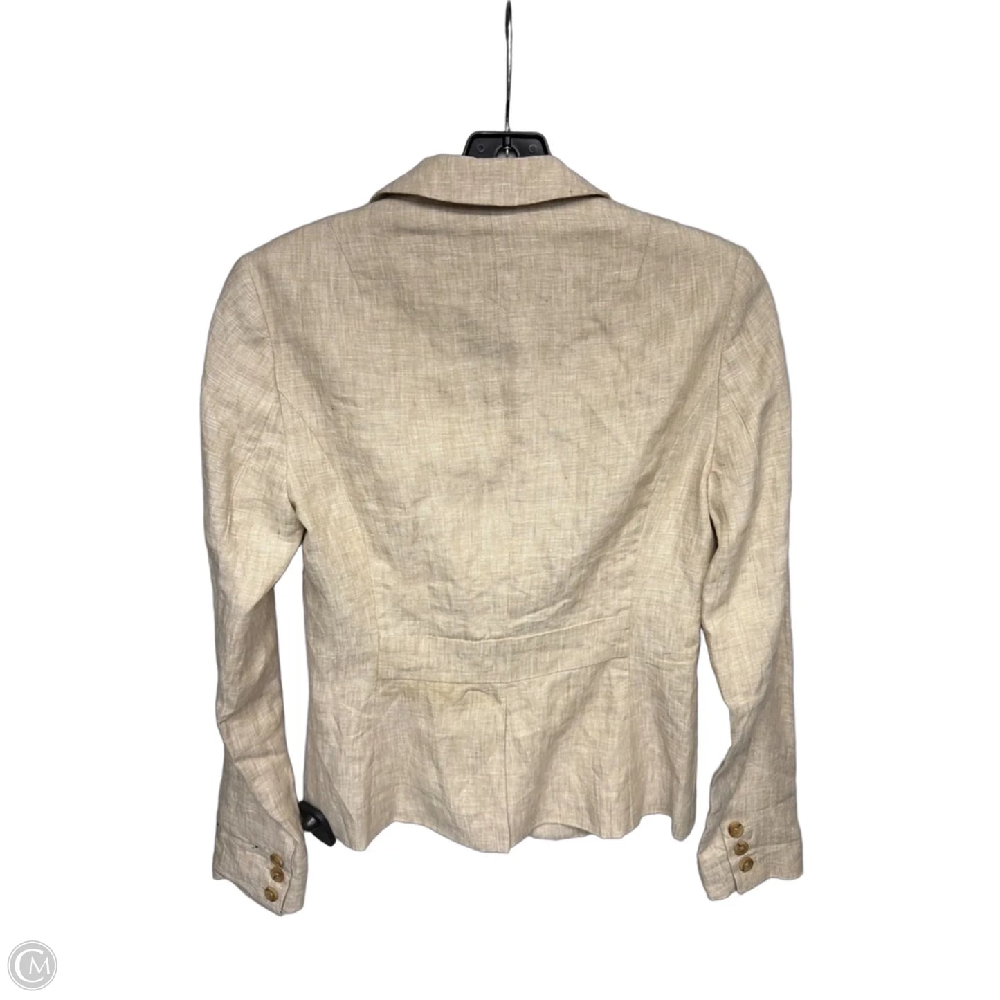 Blazer By Banana Republic In Tan, Size: 2