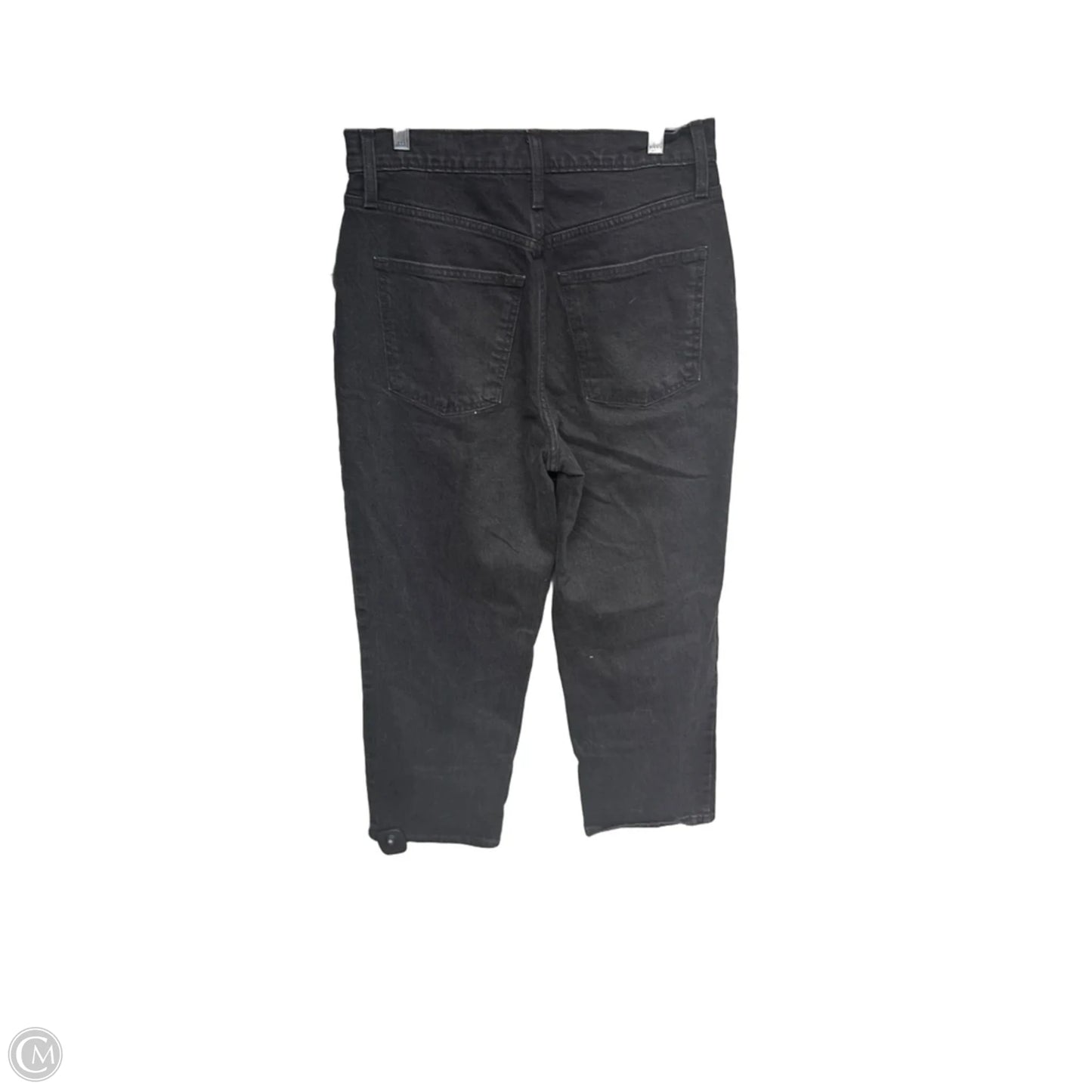 Jeans Straight By Universal Thread In Black Denim, Size: 6
