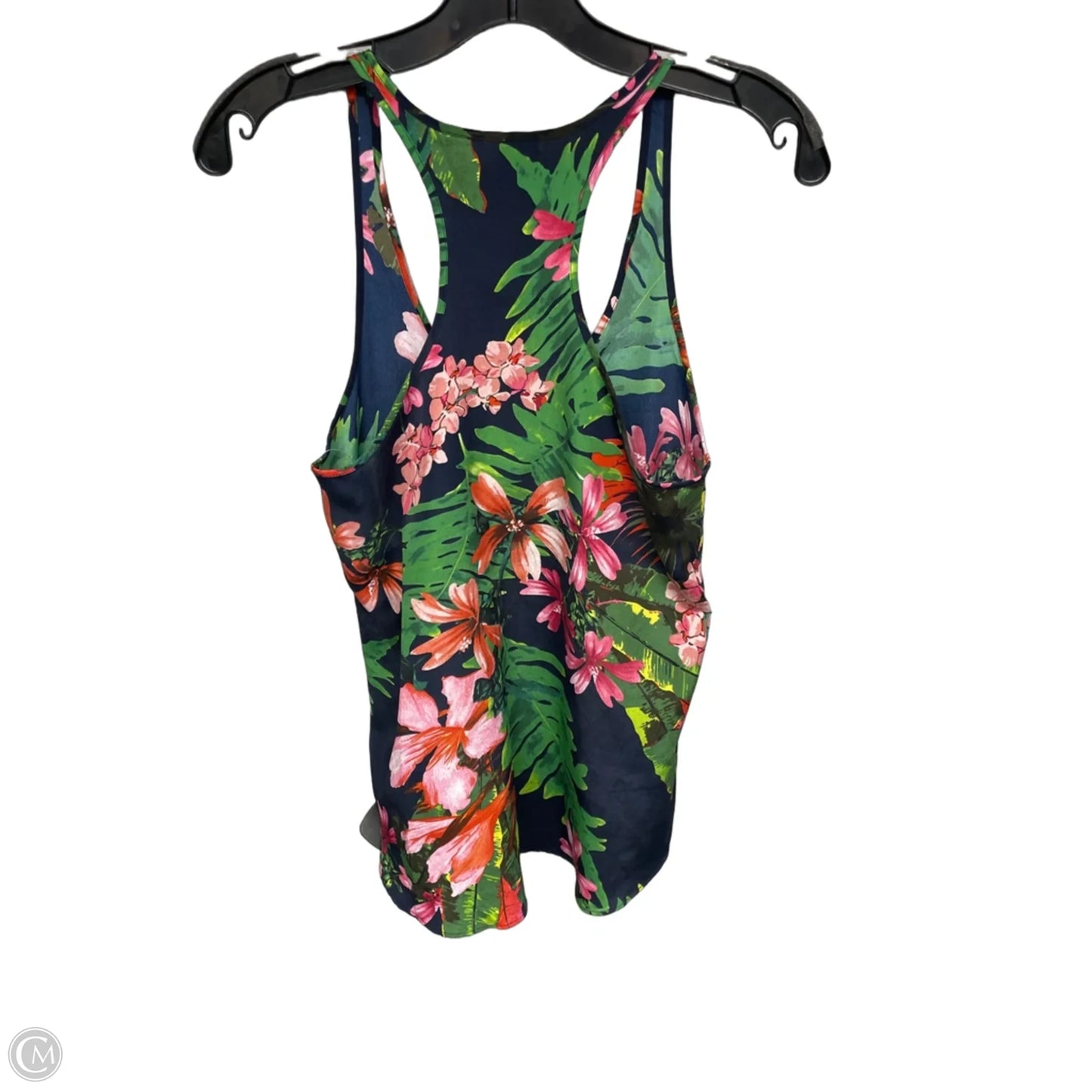 Top Sleeveless By Mng In Tropical Print, Size: 2