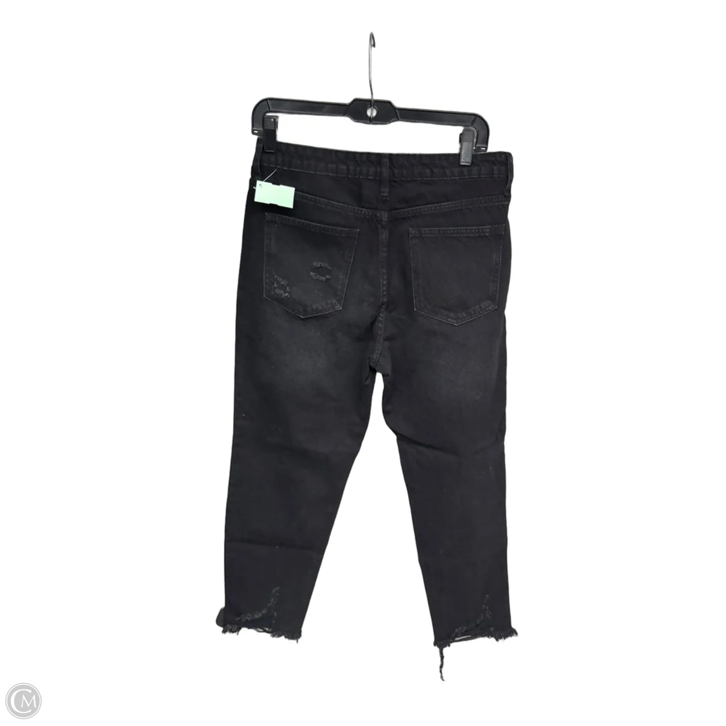 Jeans Straight By Fashion Nova In Black Denim, Size: M