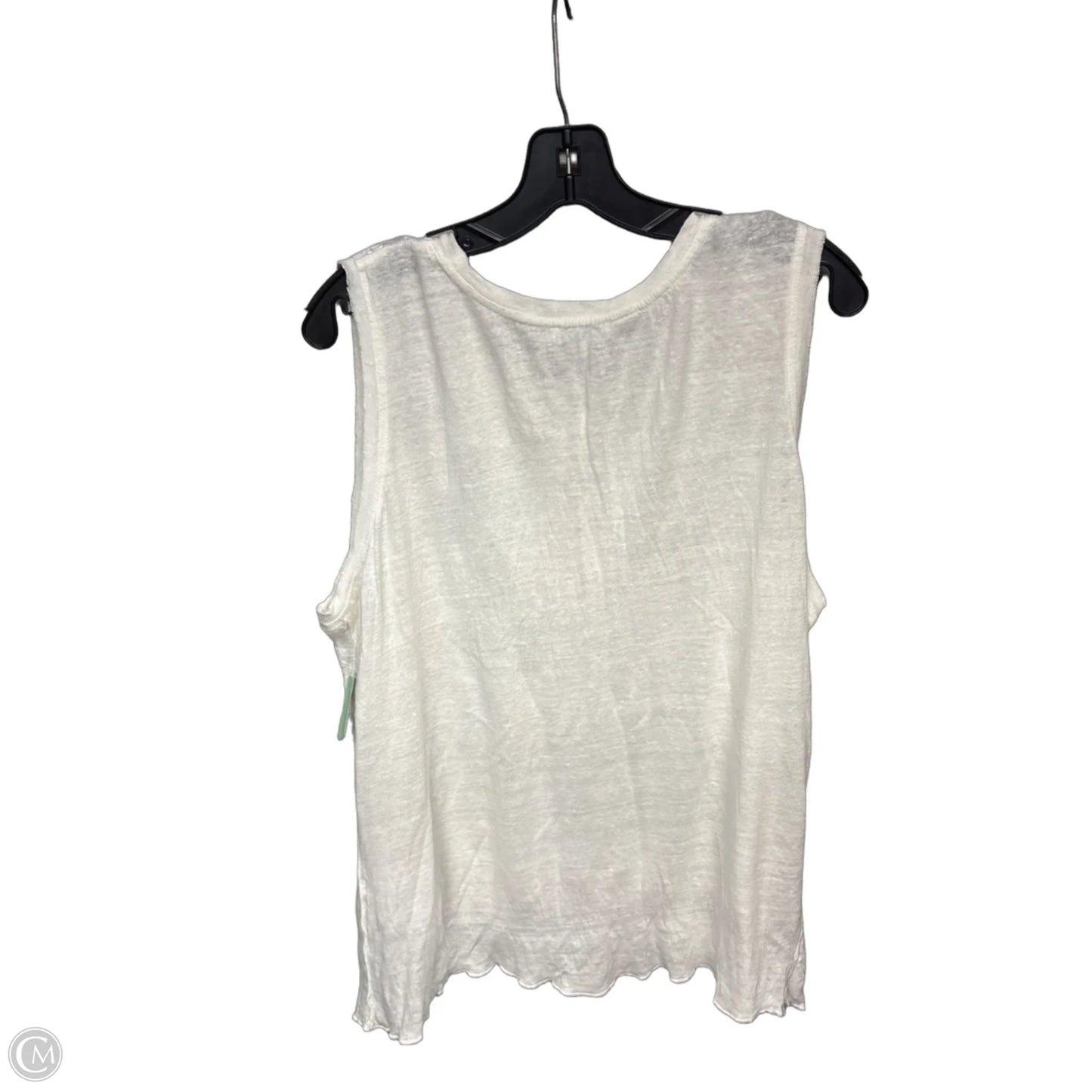 Top Sleeveless By Sundance In White, Size: Xxl