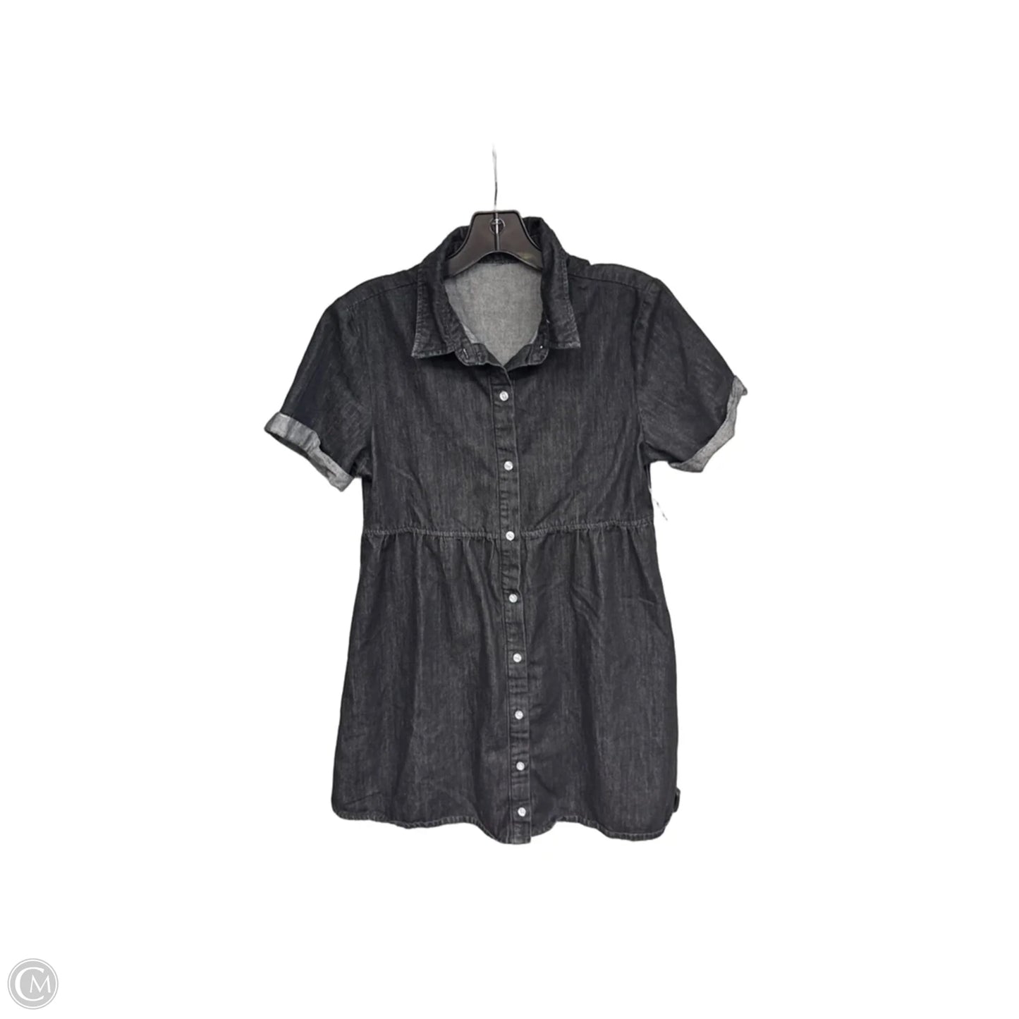 Dress Casual Maxi By Clothes Mentor In Black Denim, Size: S