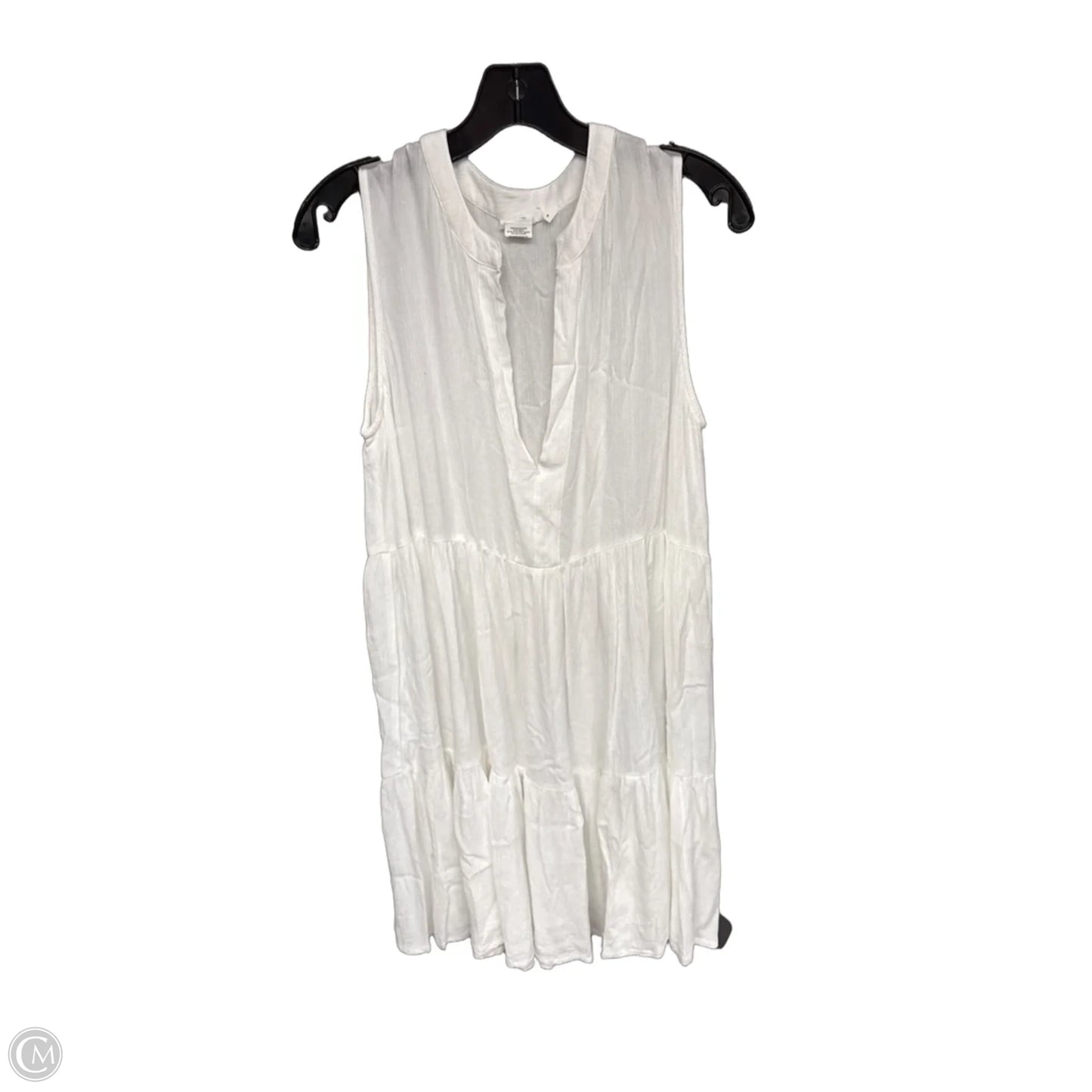 Dress Casual Midi By Bleu In White, Size: S