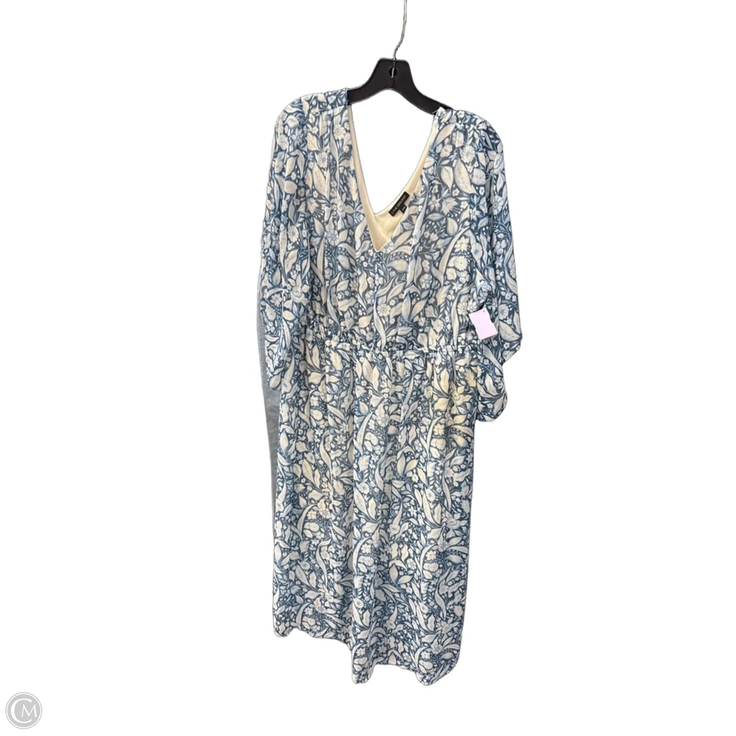 Dress Casual Maxi By Lane Bryant In Blue, Size: 18