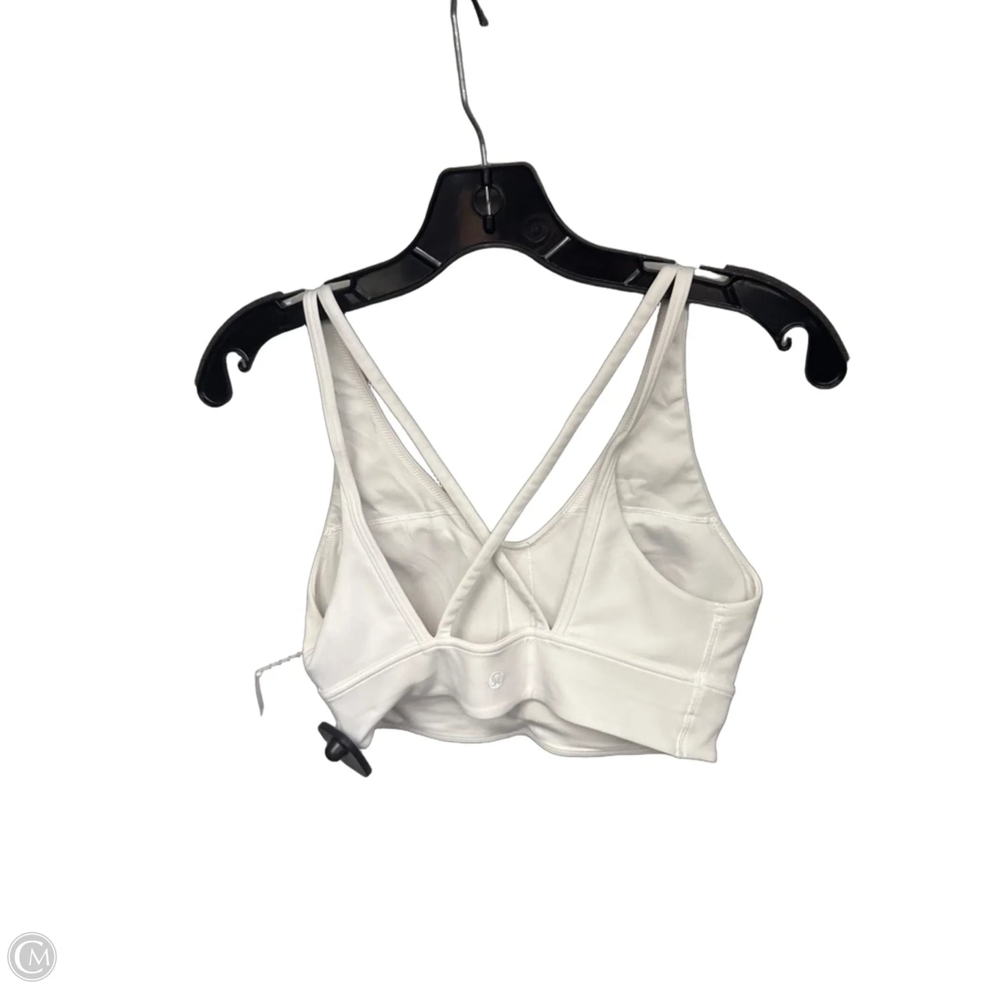 Athletic Bra By Lululemon In White, Size: S