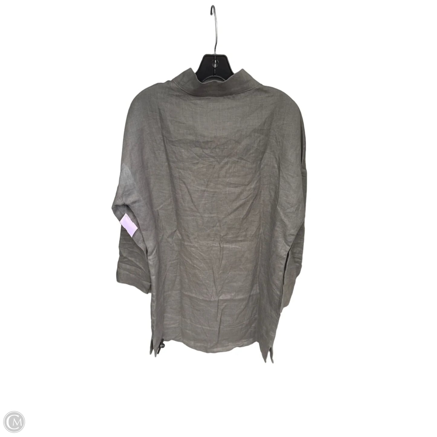 Tunic Long Sleeve By Cmc In Grey, Size: S