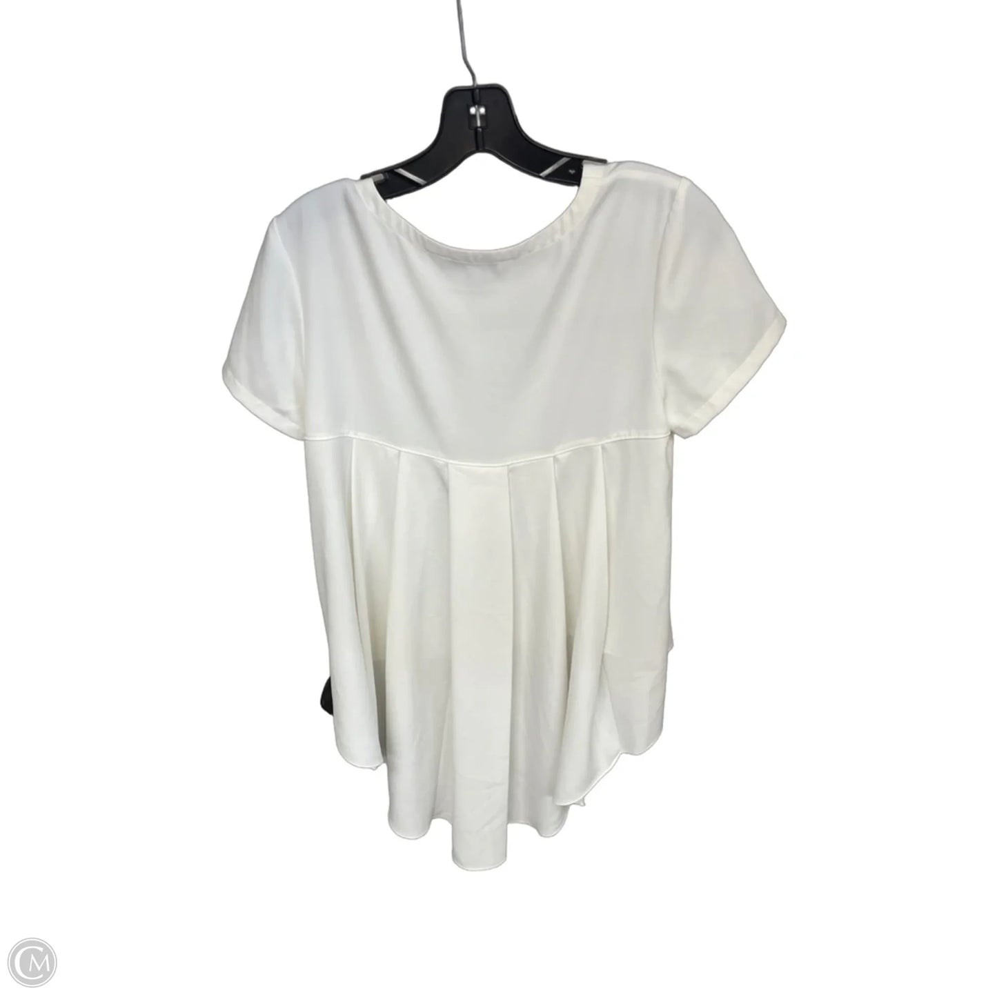 Top Short Sleeve By Crosby In White, Size: S