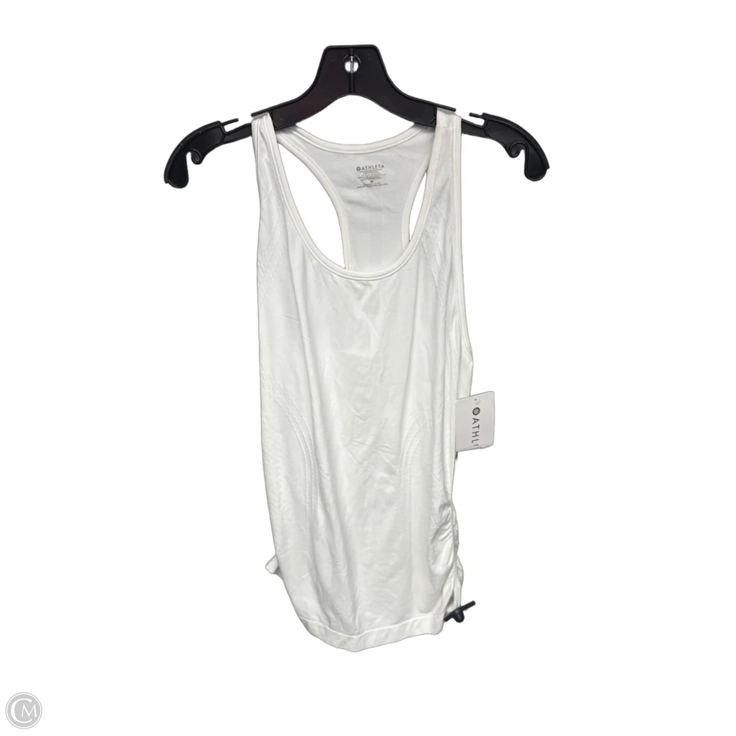 Athletic Tank Top By Athleta In White, Size: M