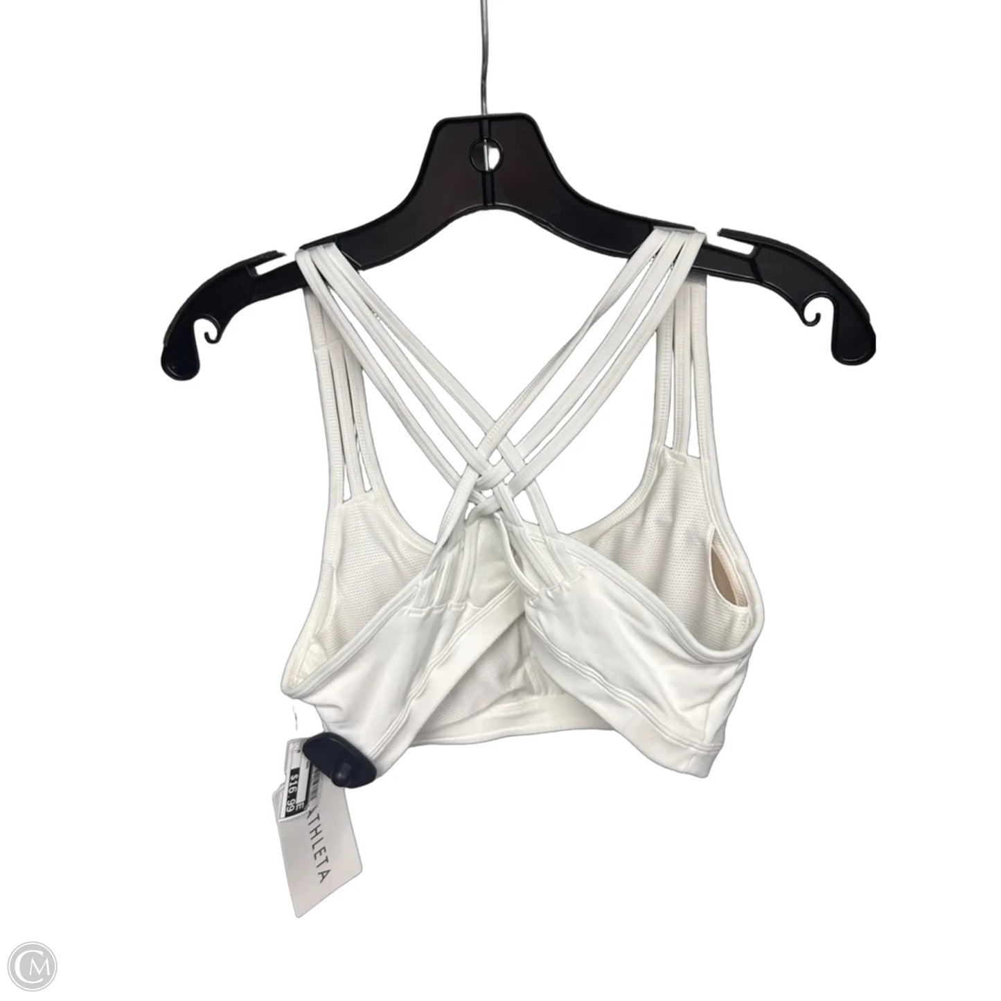 Athletic Bra By Athleta In White, Size: M