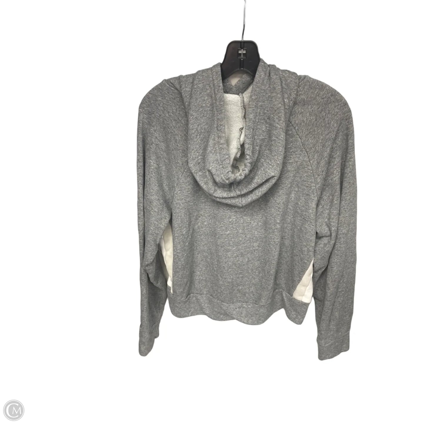 Athletic Sweatshirt Hoodie By Vuori In Grey, Size: S