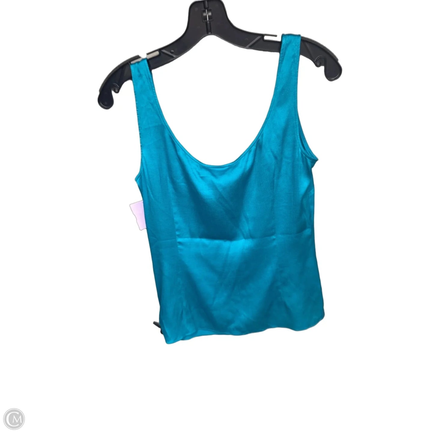 Top Sleeveless Designer By Escada In Aqua