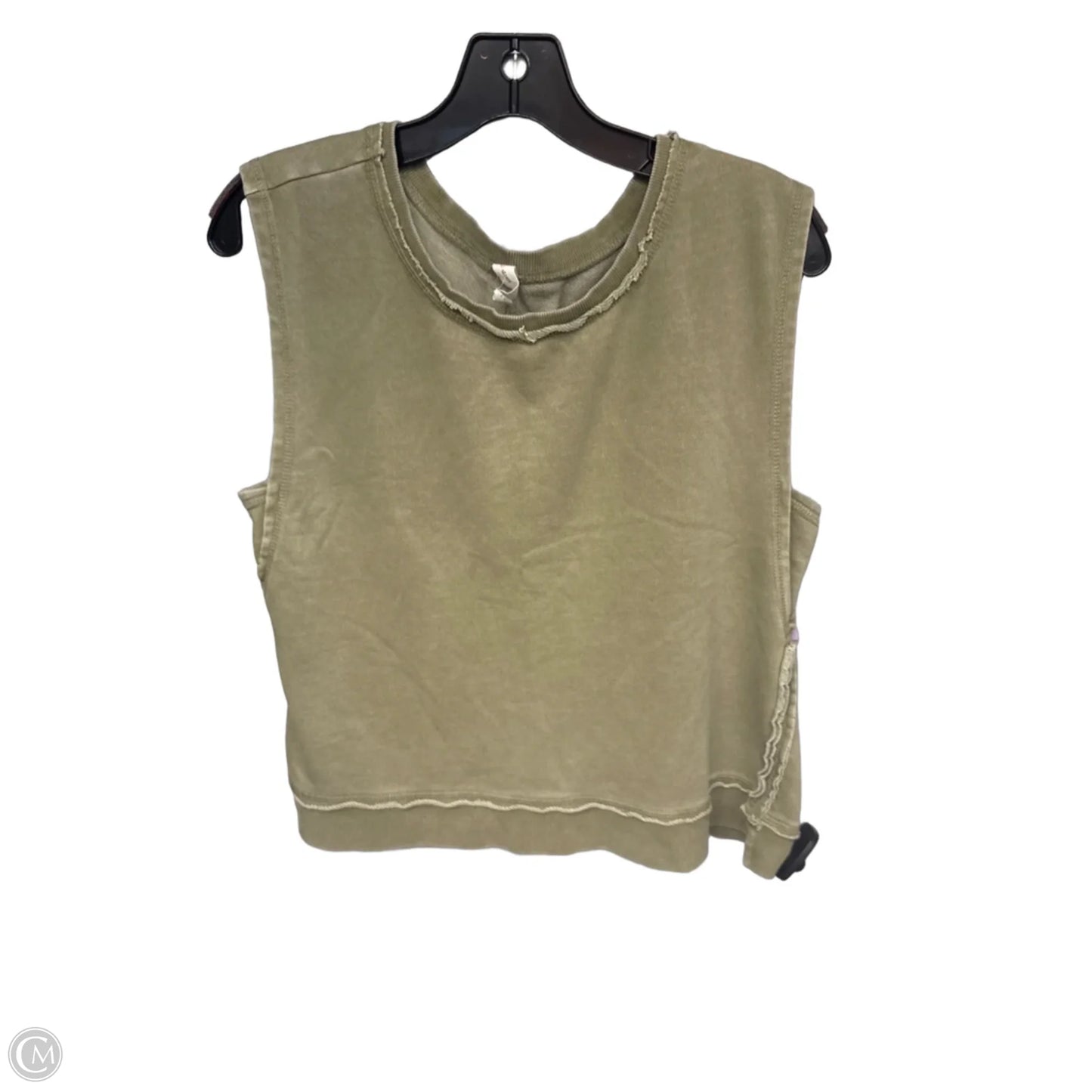 Top Sleeveless By Daily Practice By Anthropologie In Green, Size: L