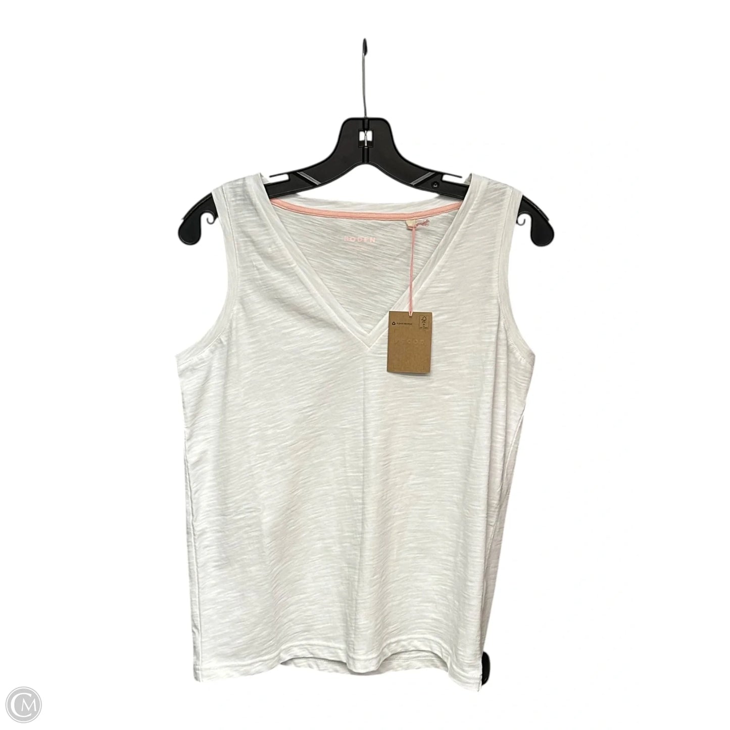 Top Sleeveless By Boden In White, Size: S
