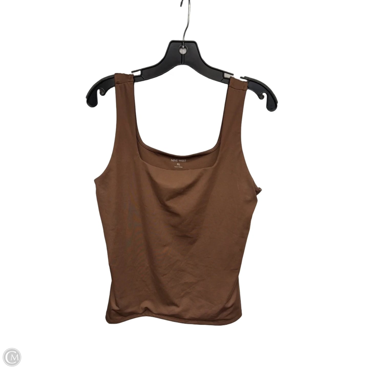 Tank Top By Nine West In Brown, Size: Xl