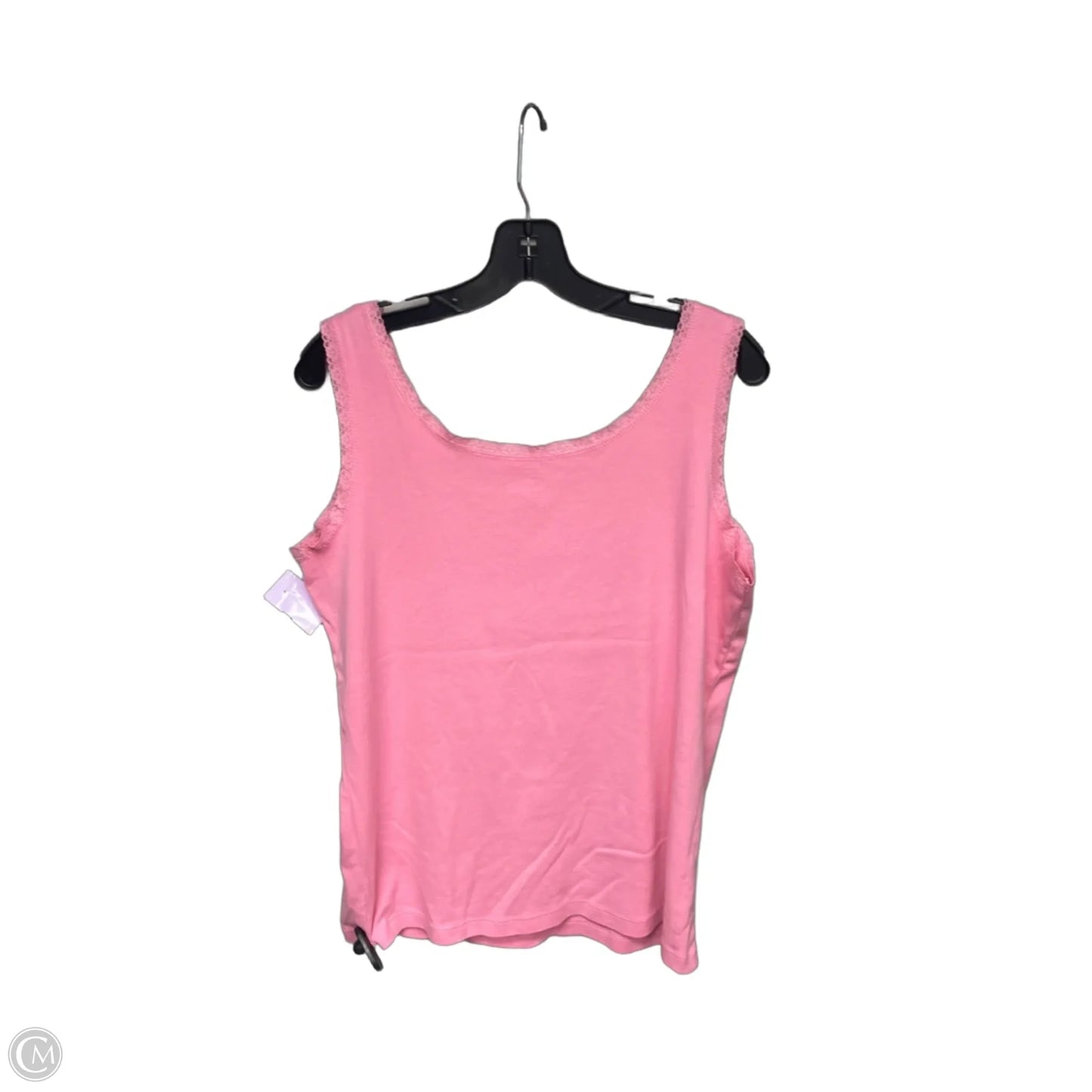 Top Sleeveless By Jones New York In Pink, Size: 1x