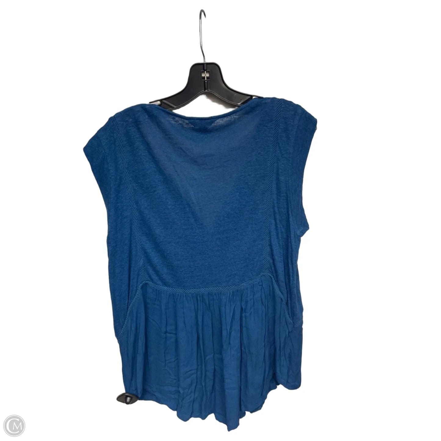 Top Sleeveless By Lucky Brand In Blue, Size: Xl
