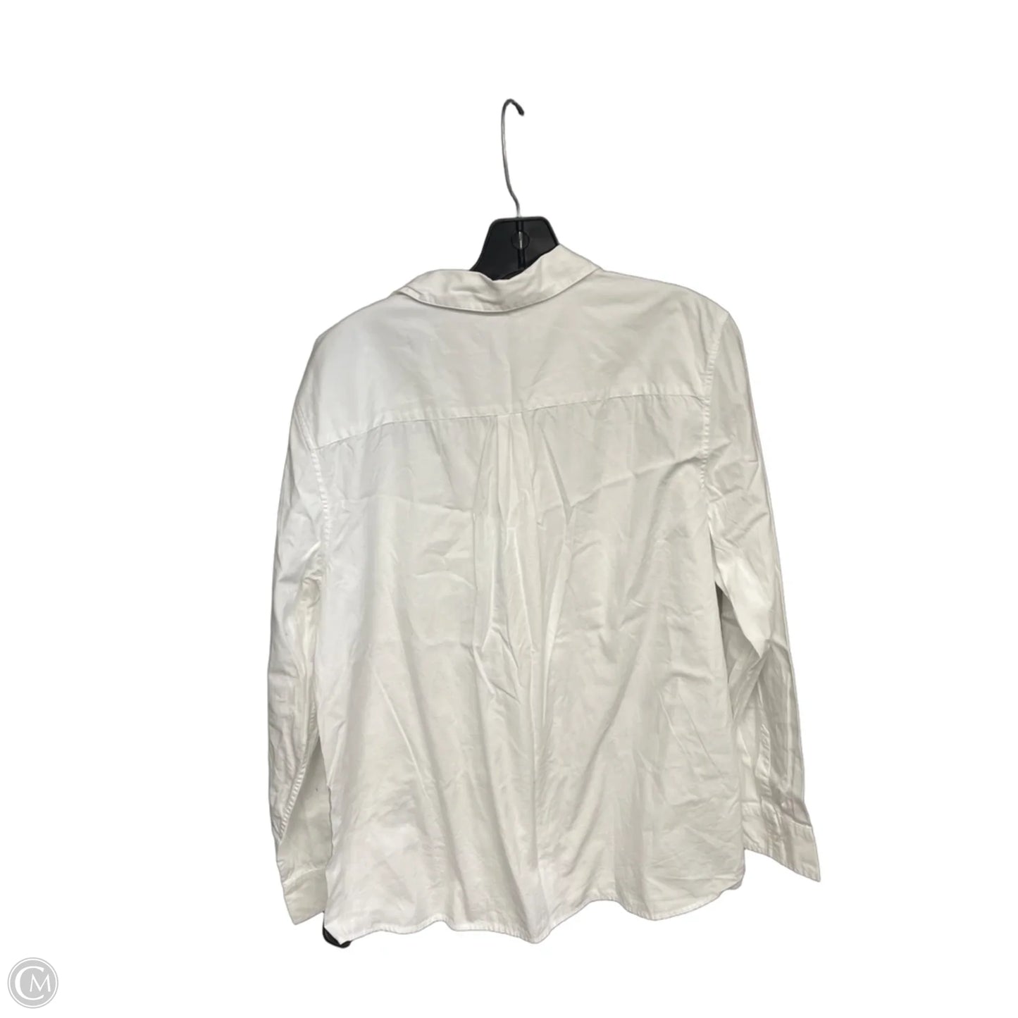 Top Long Sleeve By Field Gear In White, Size: Xl