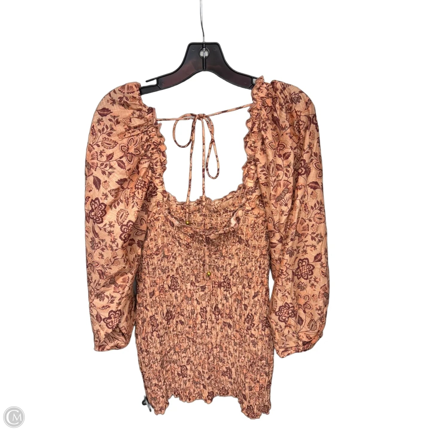 Dress Casual Midi By Free People In Orange, Size: M