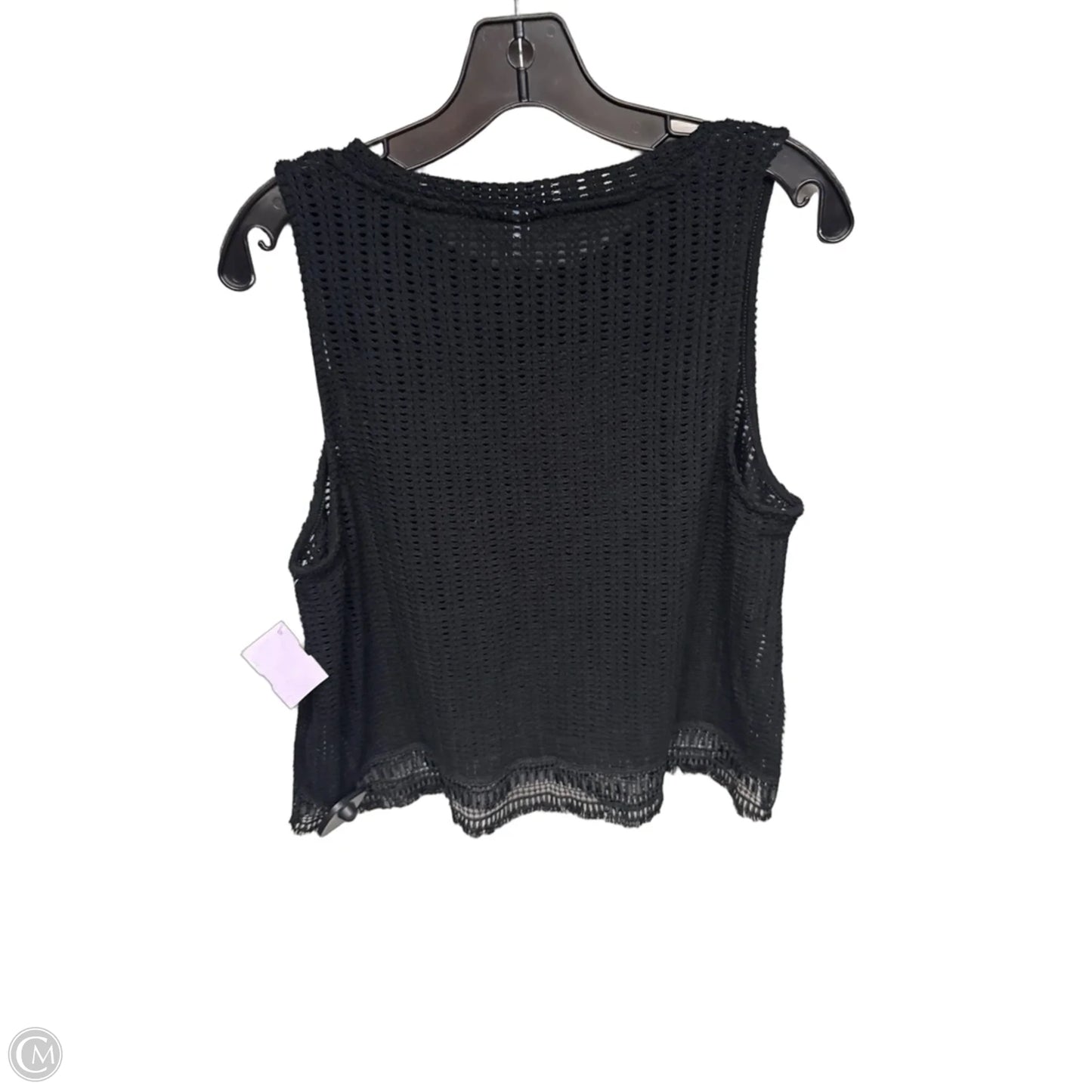 Top Sleeveless By Old Navy In Black, Size: L