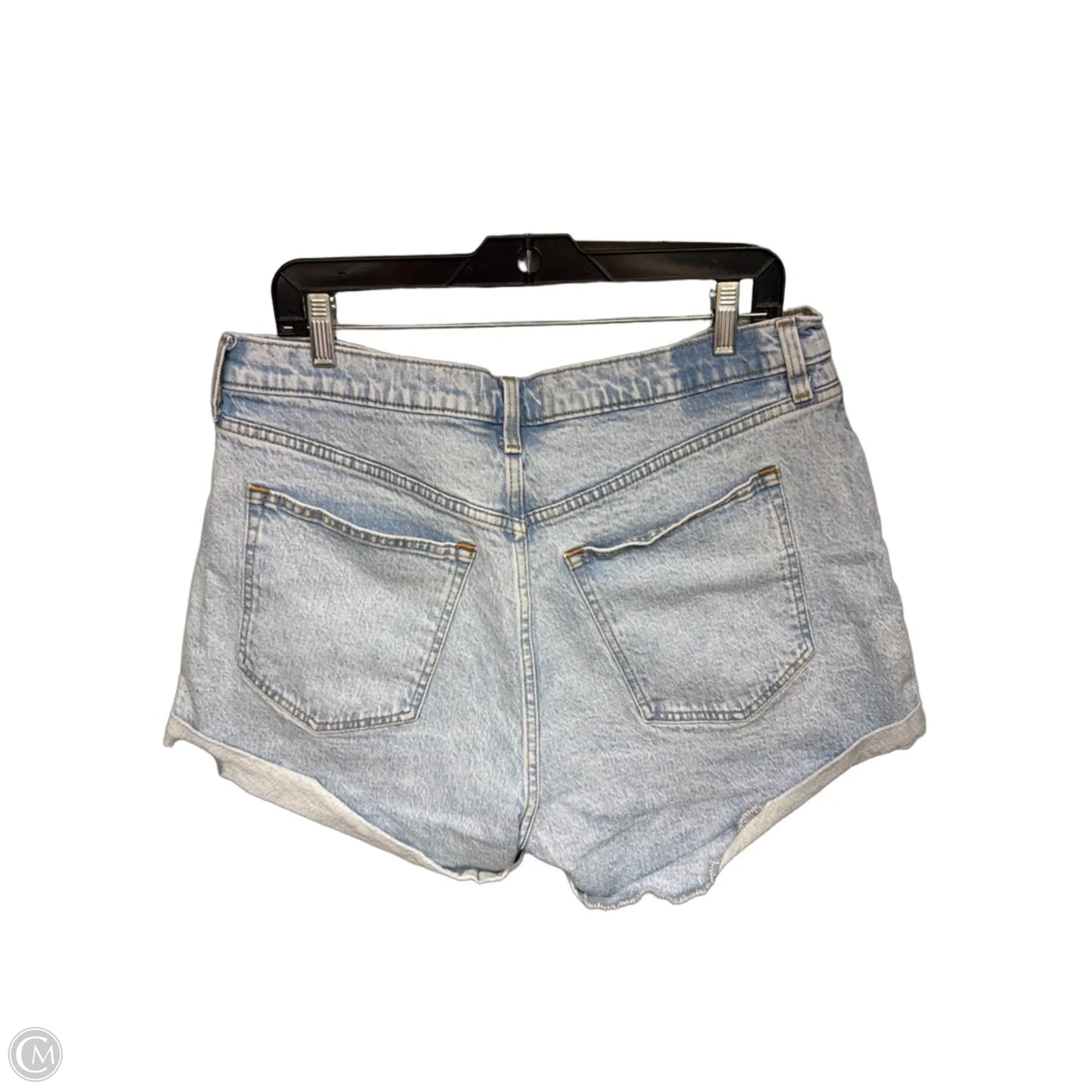 Shorts By Abercrombie And Fitch In Blue Denim, Size: 16