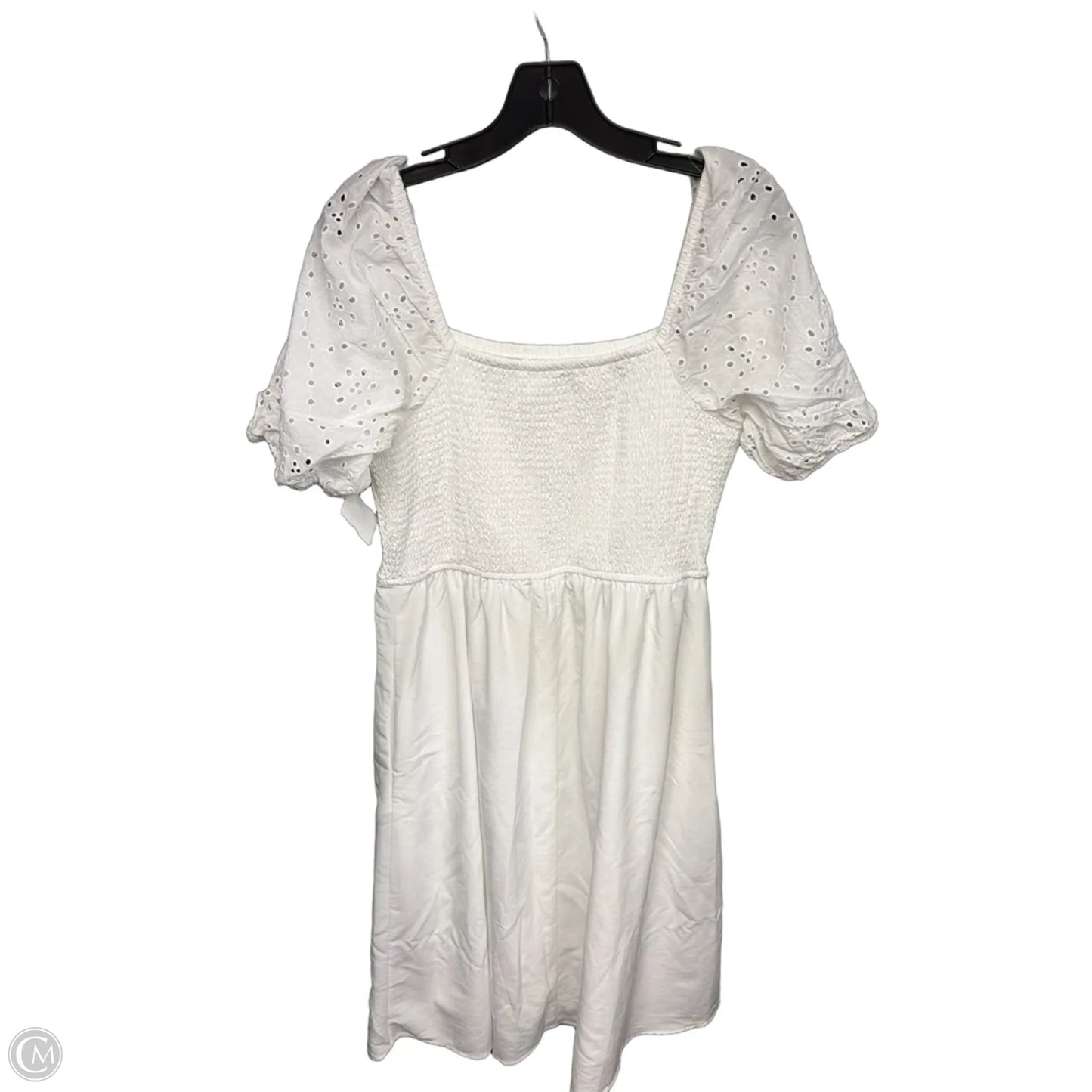 Dress Casual Midi By Maurices In White, Size: L