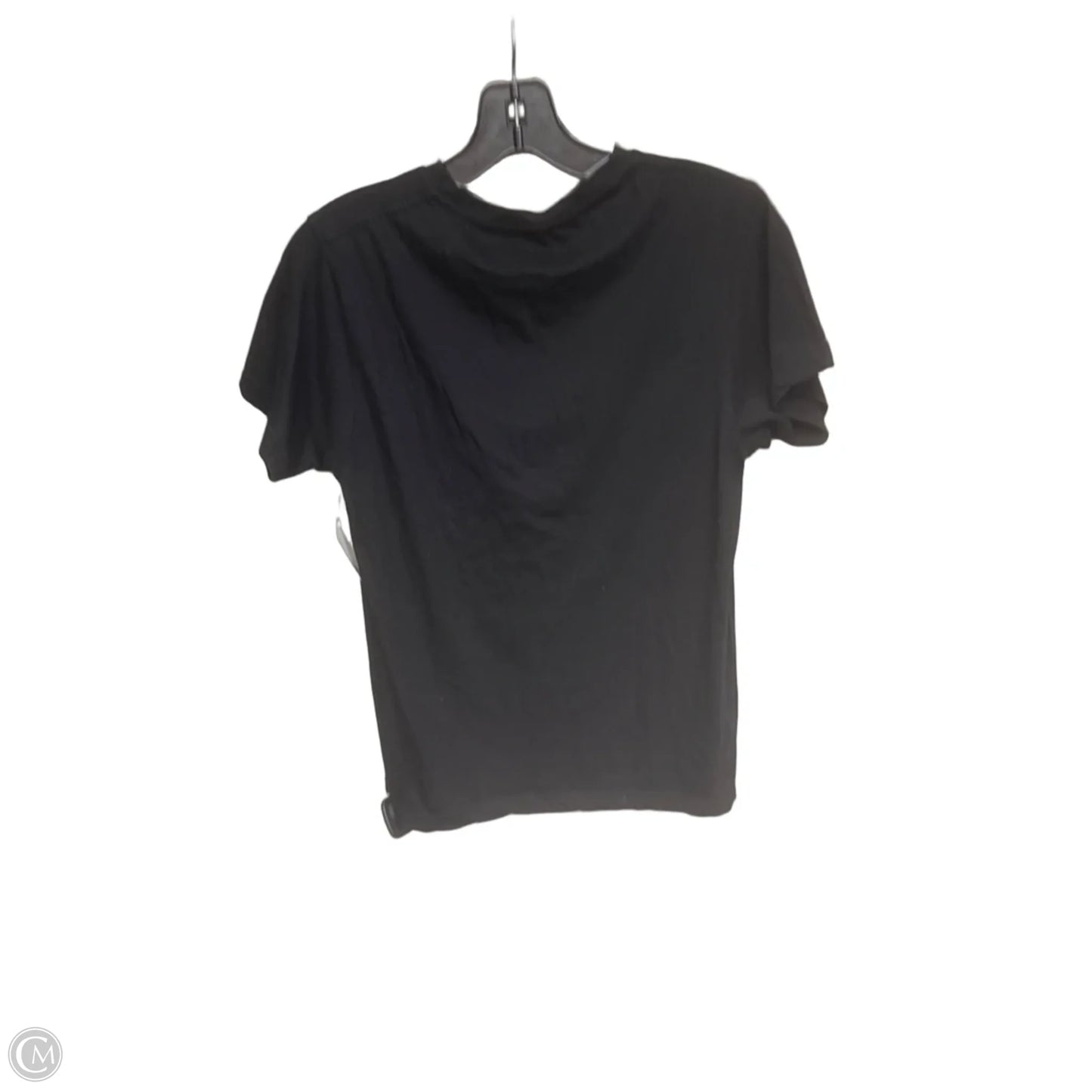 Top Short Sleeve By Clothes Mentor In Black & Blue, Size: S