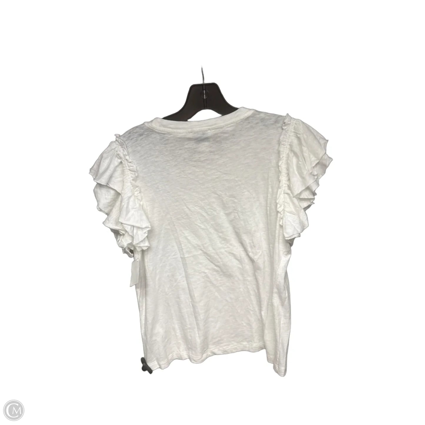 Top Short Sleeve By Industry In White, Size: S