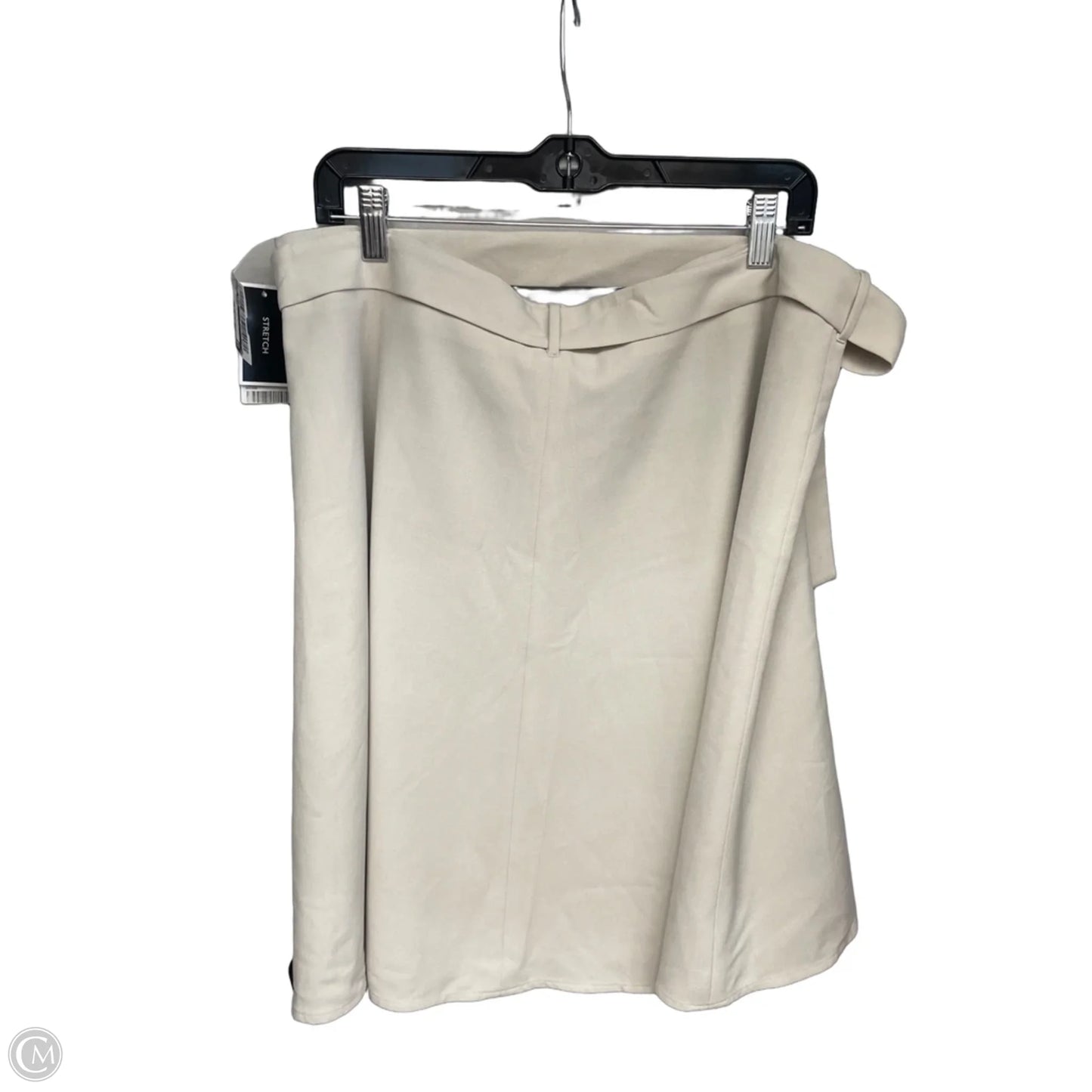 Skirt Midi By Nine West In Beige, Size: 16