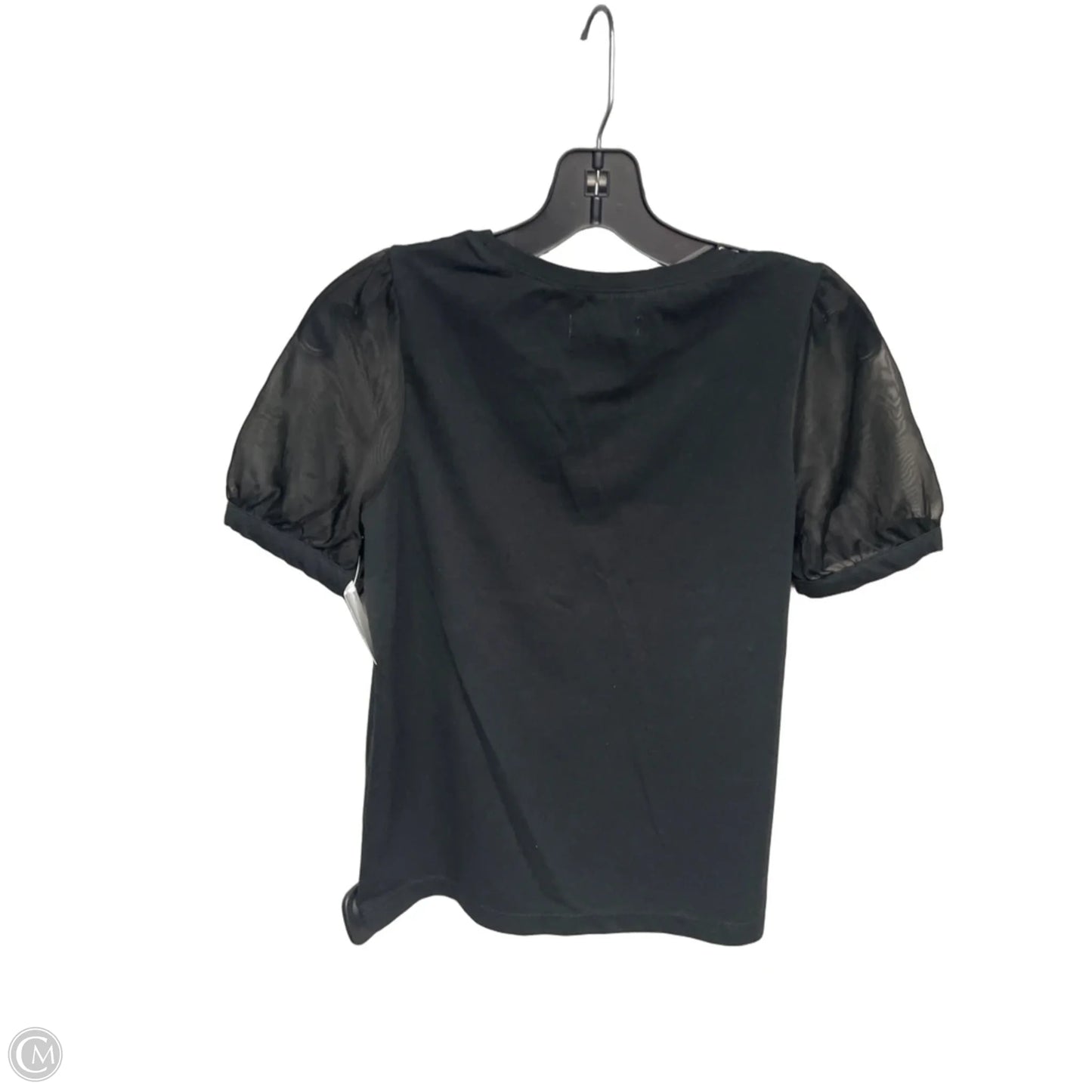 Top Short Sleeve By Madewell In Black, Size: Xxs
