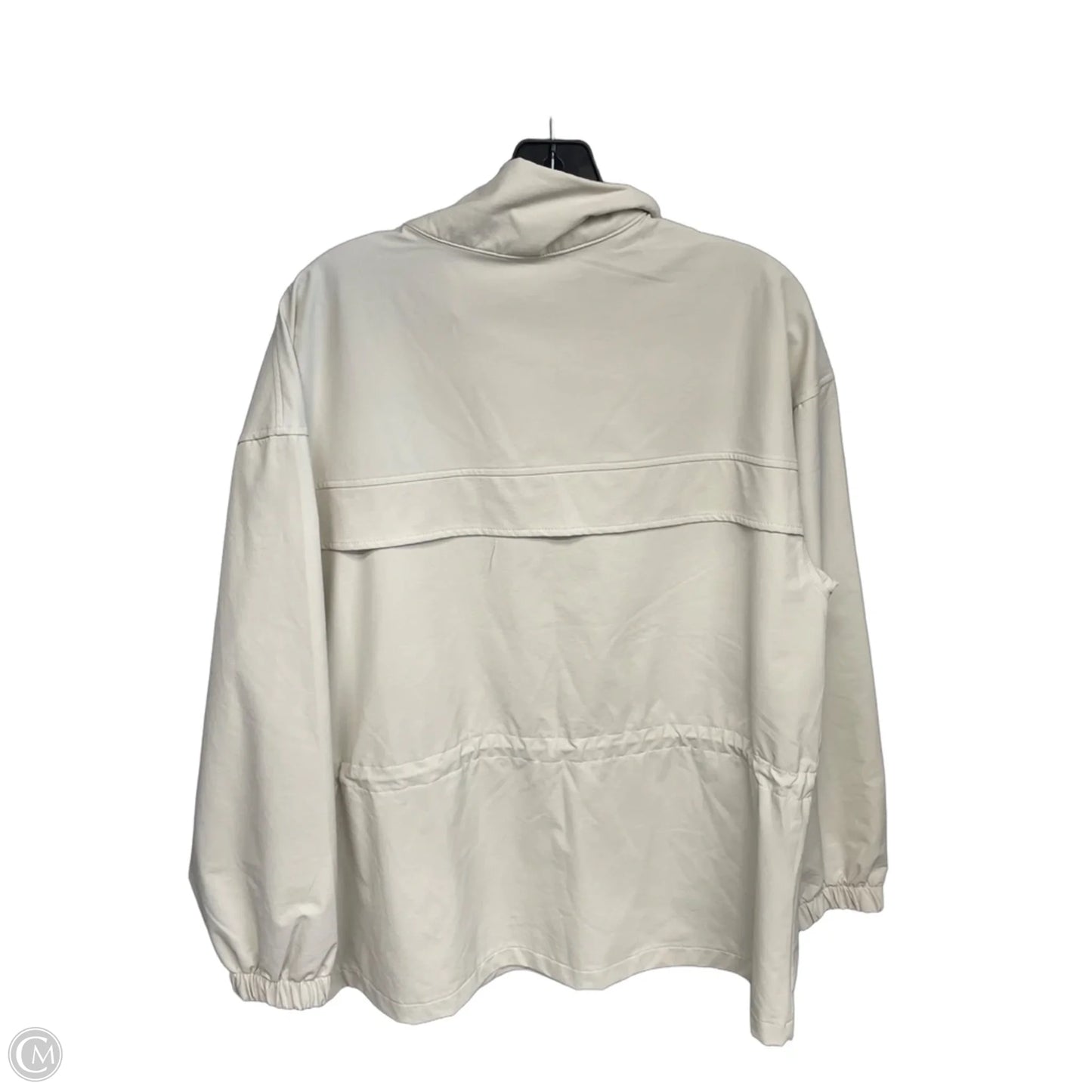 Athletic Jacket By Te Verde In Cream, Size: L
