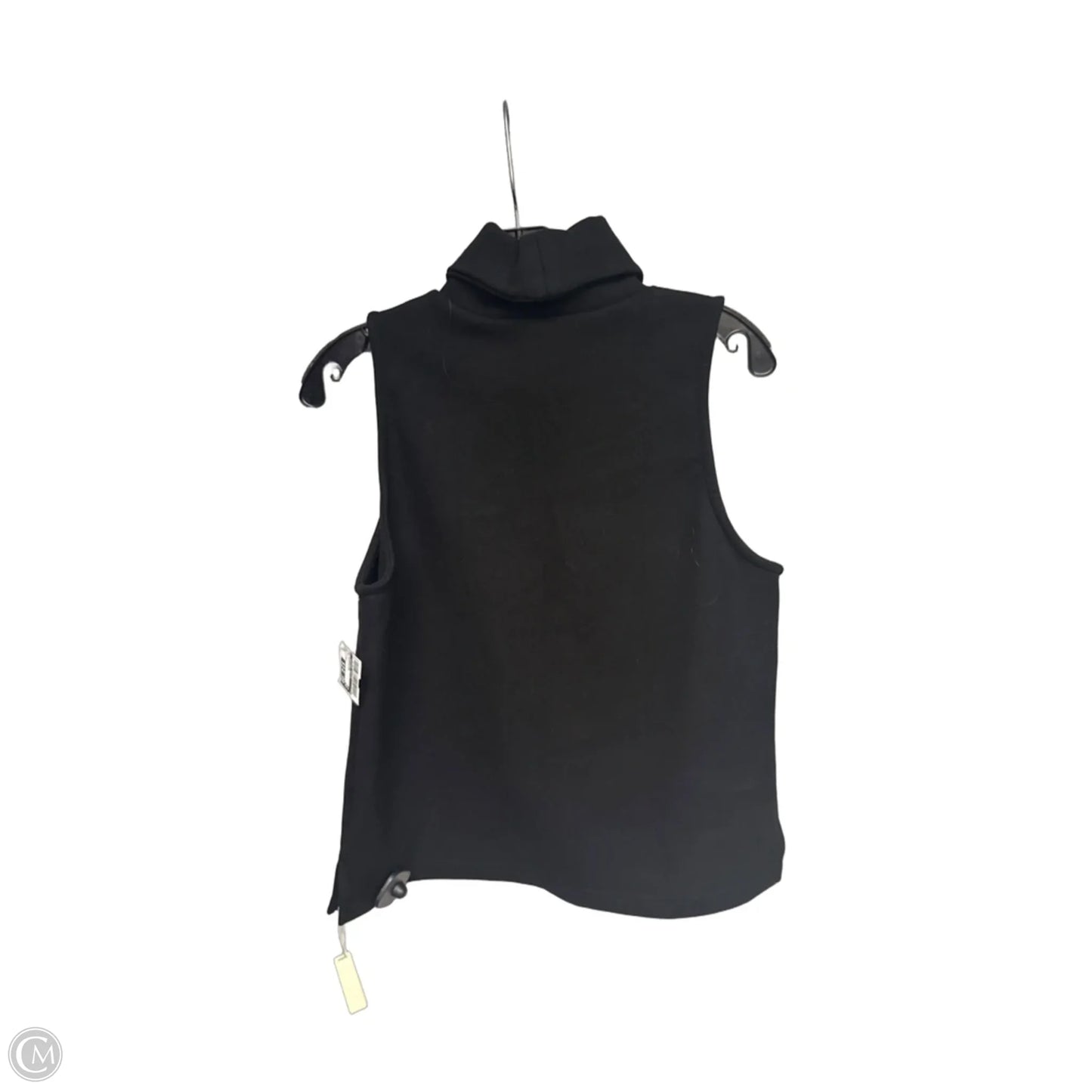 Top Sleeveless By Clothes Mentor In Black, Size: M