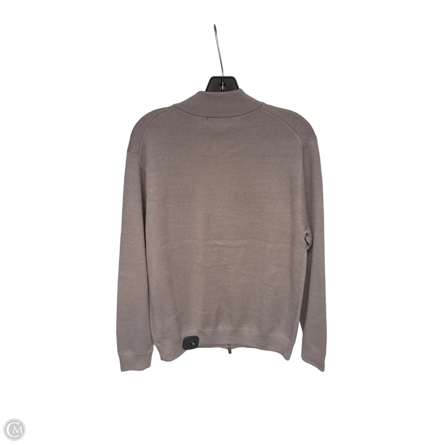 Sweater Cardigan By Elie Tahari In Taupe, Size: M