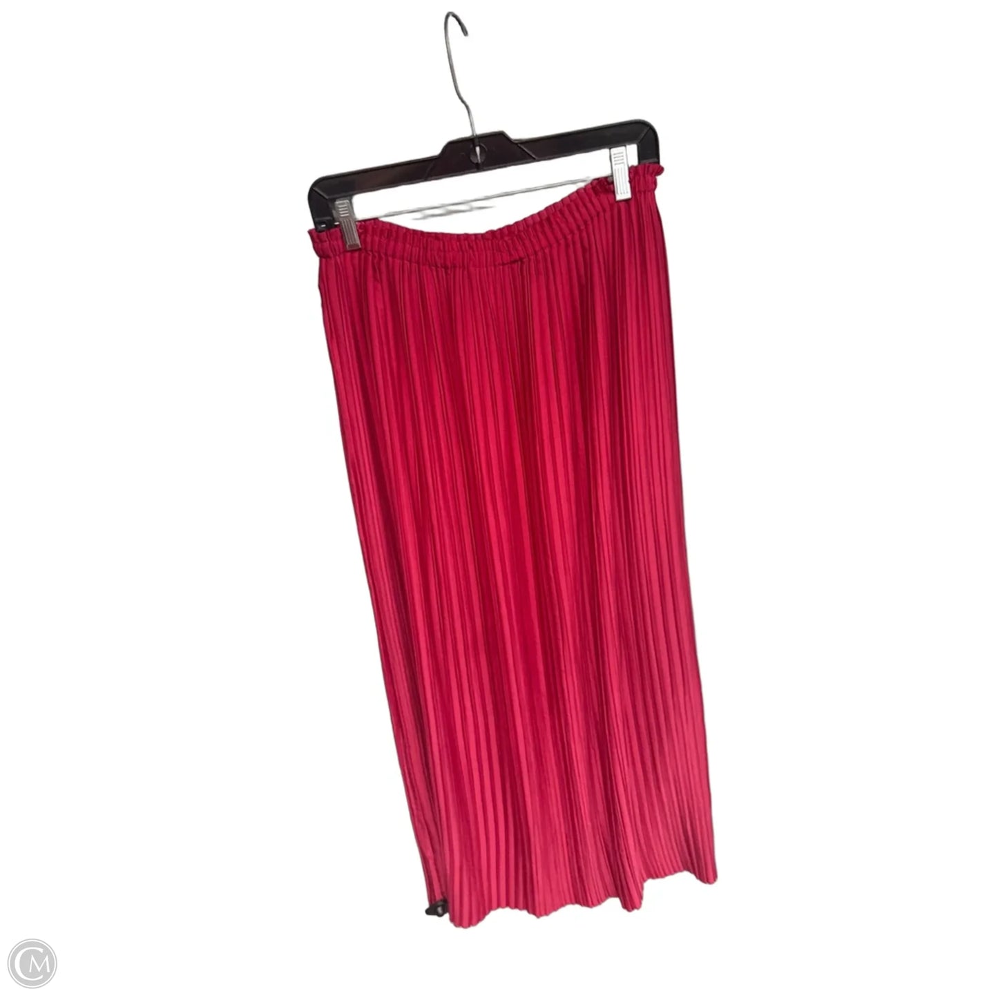 Skirt Maxi By Banana Republic In Red, Size: M