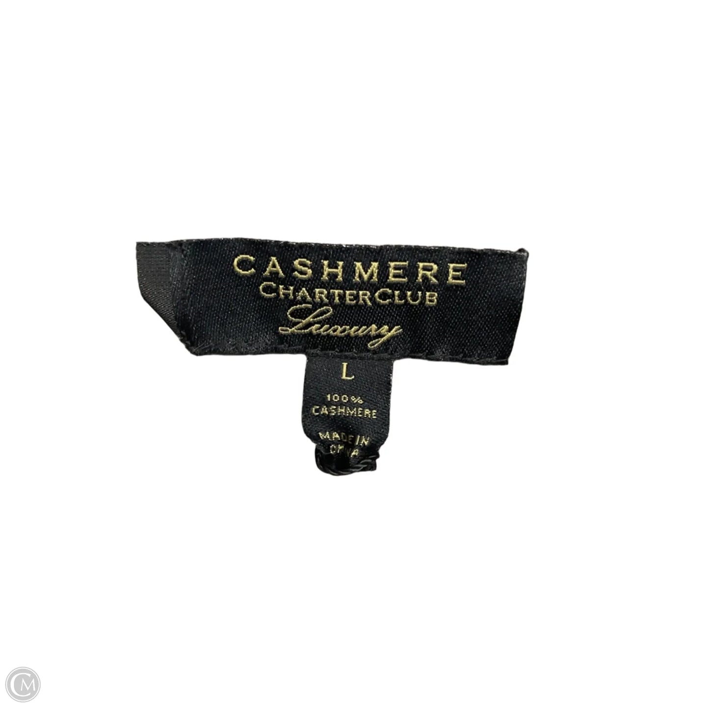 Sweater Cashmere By Charter Club In Brown, Size: L