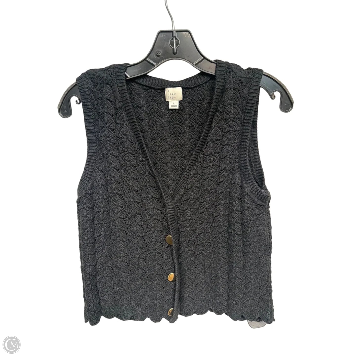 Sweater By A New Day In Black, Size: L