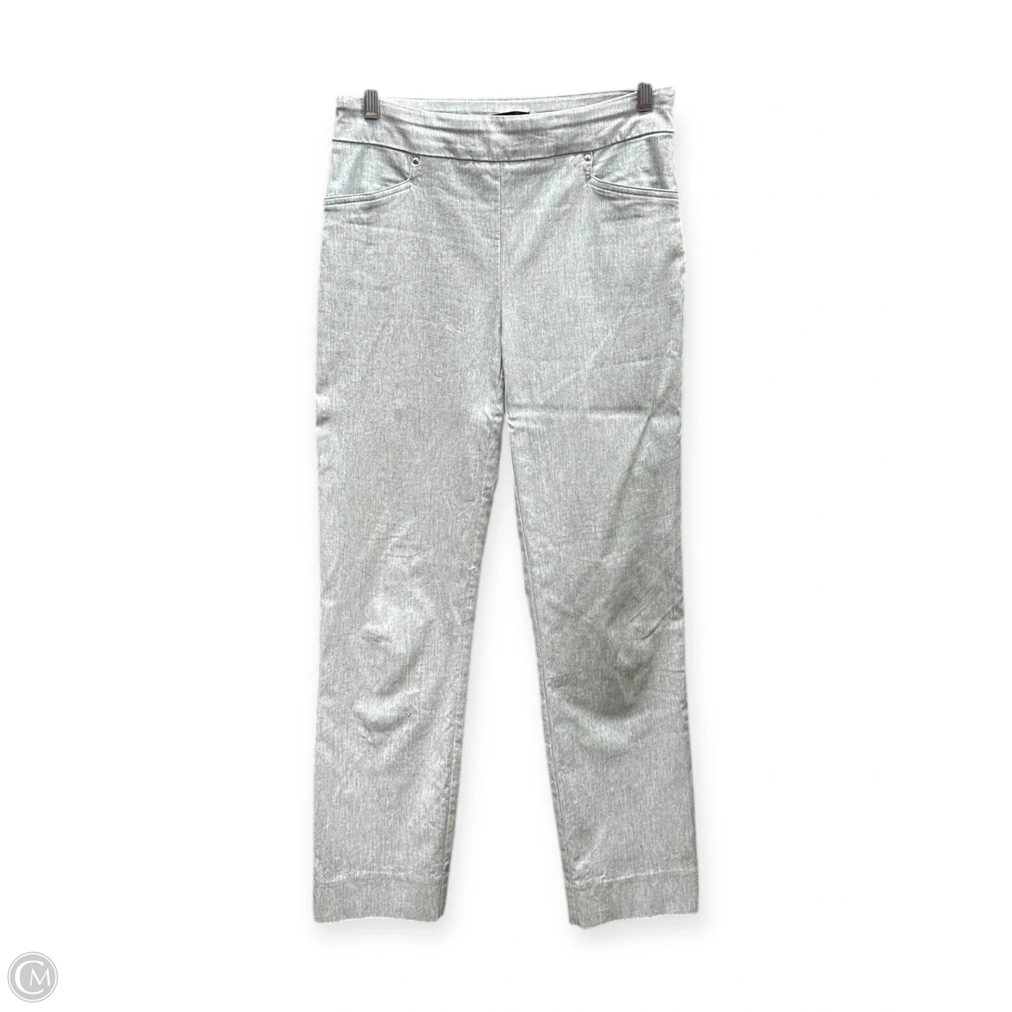 Pants Cropped By Hilary Radley In Grey, Size: S
