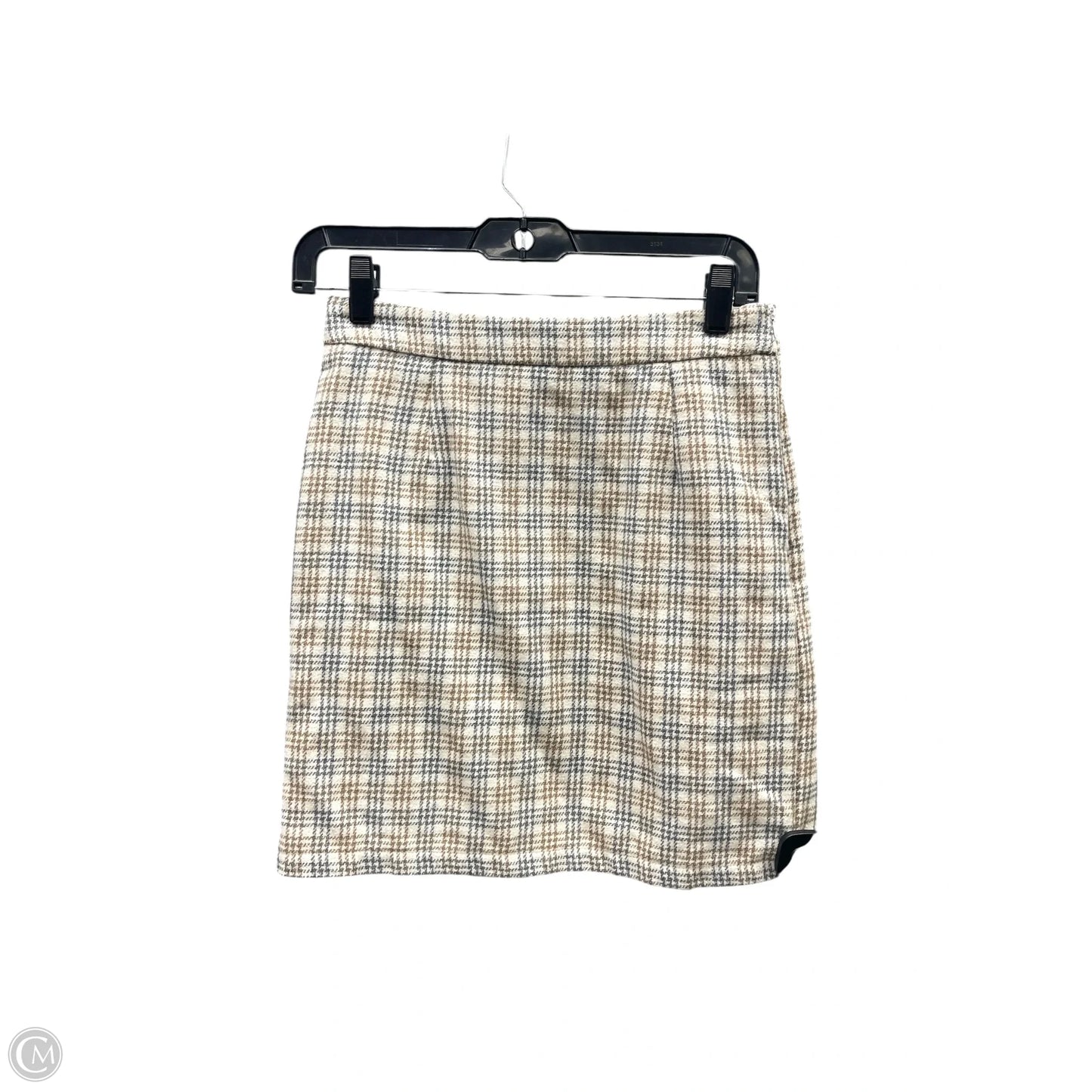 Skirt Mini & Short By Paper Crane In Tan, Size: S