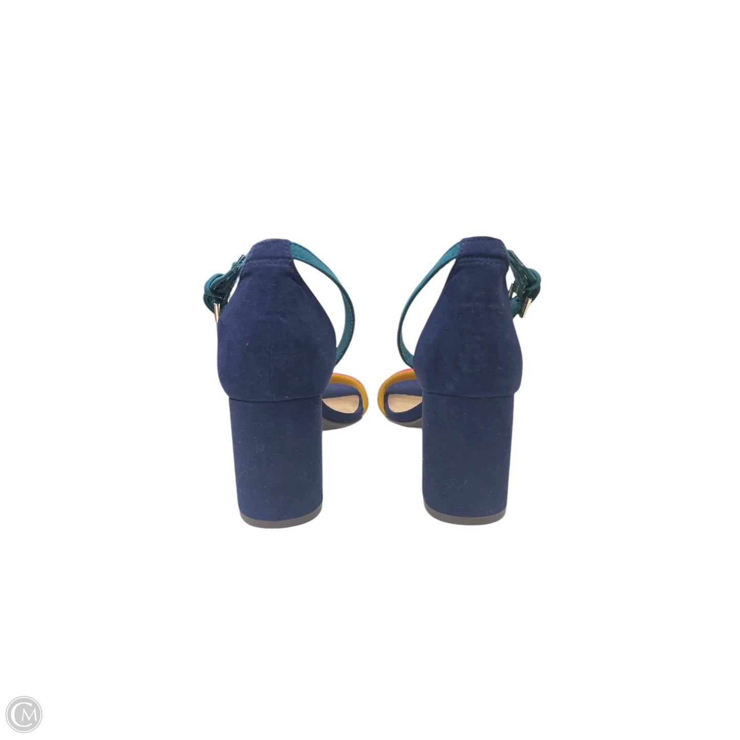 Shoes Heels Block By Old Navy In Navy, Size: 6