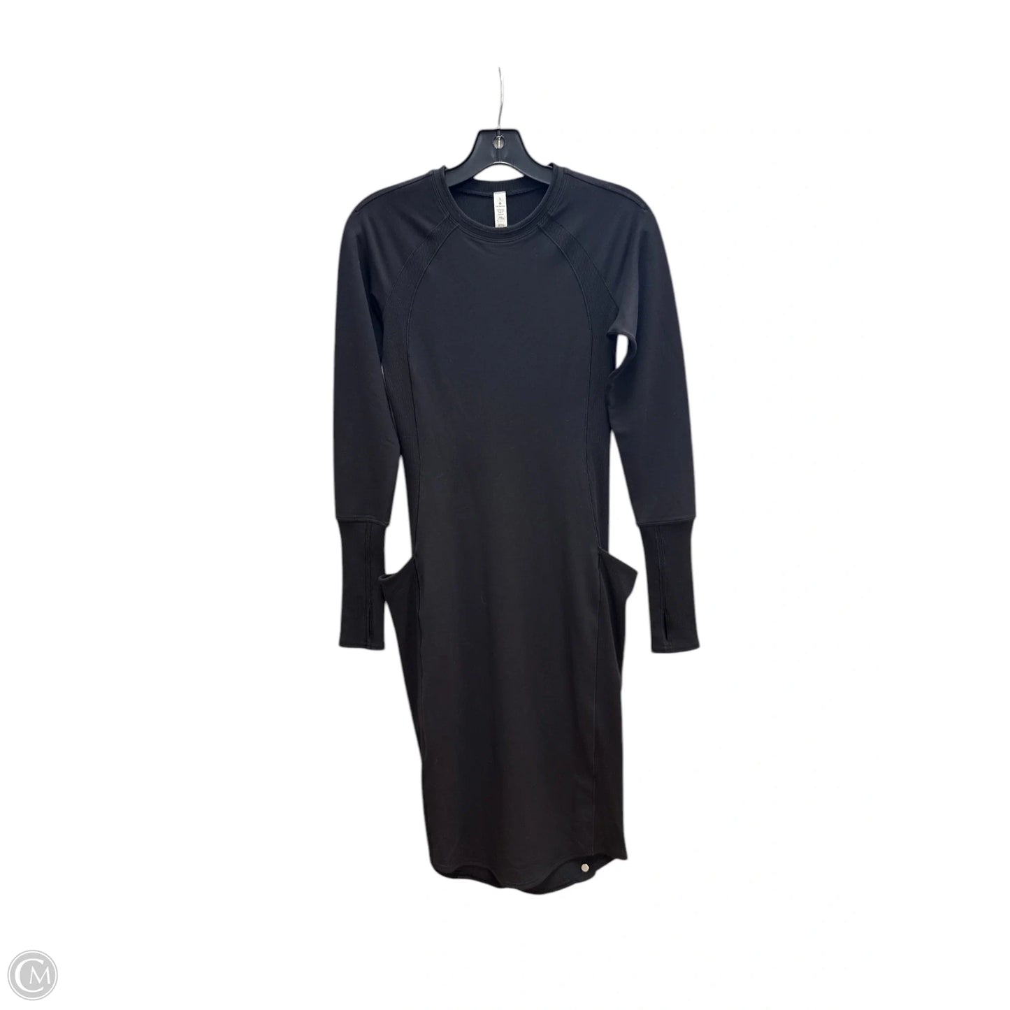 Athletic Dress By Lululemon In Black, Size: S
