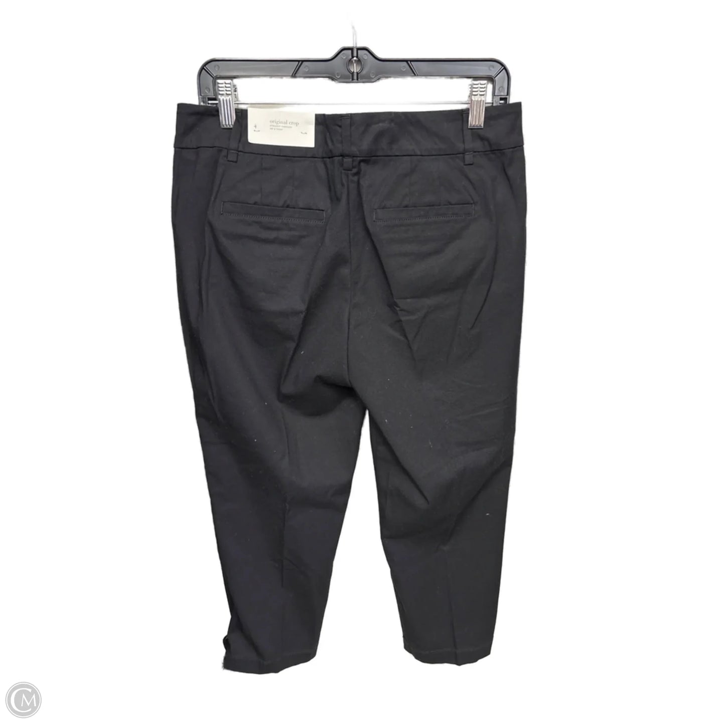 Pants Cropped By Loft In Black, Size: 4