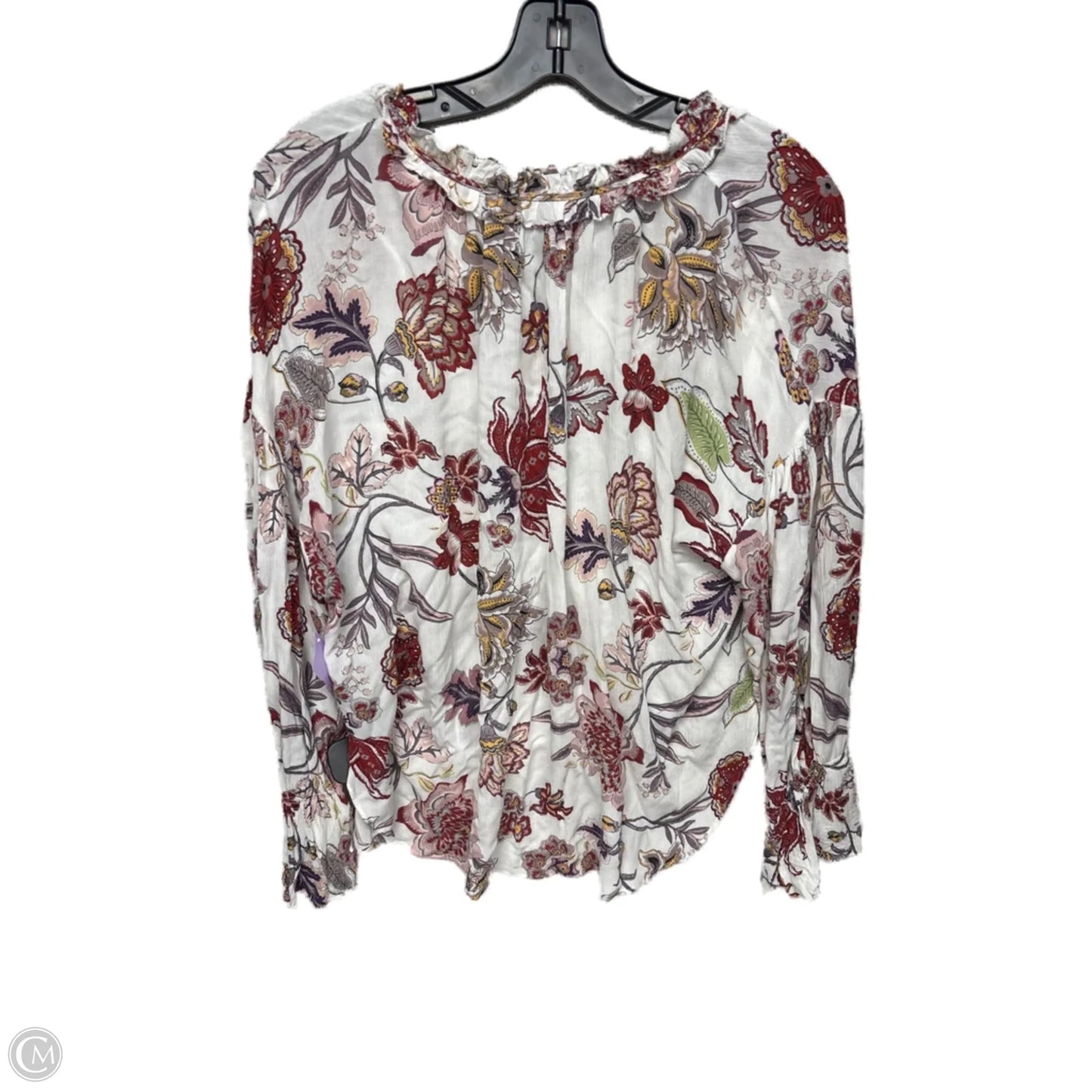 Top Long Sleeve By Sanctuary In Red & White, Size: Xs