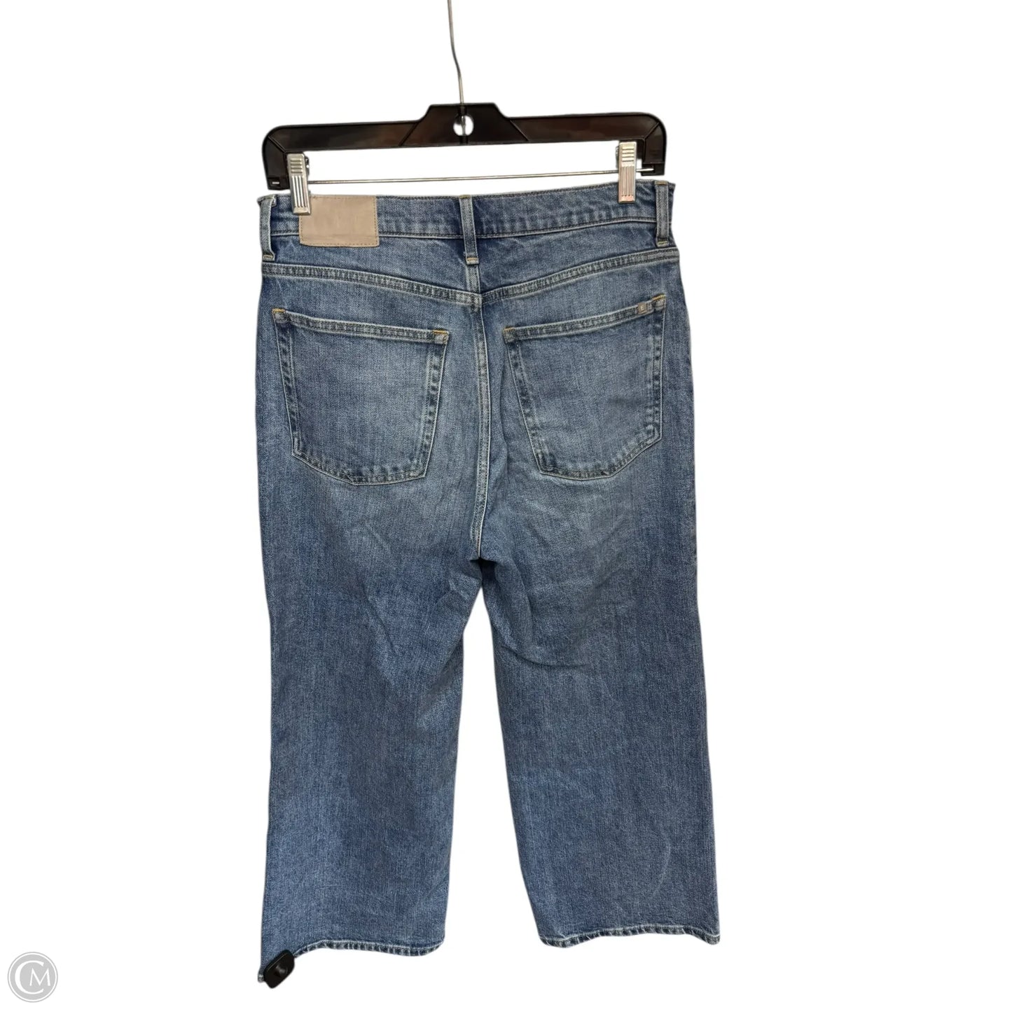 Jeans Wide Leg By Everlane In Blue Denim, Size: 6