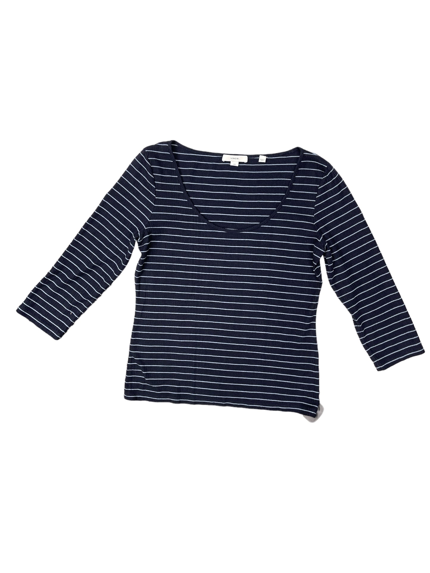 Top 3/4 Sleeve By Vince Size: L